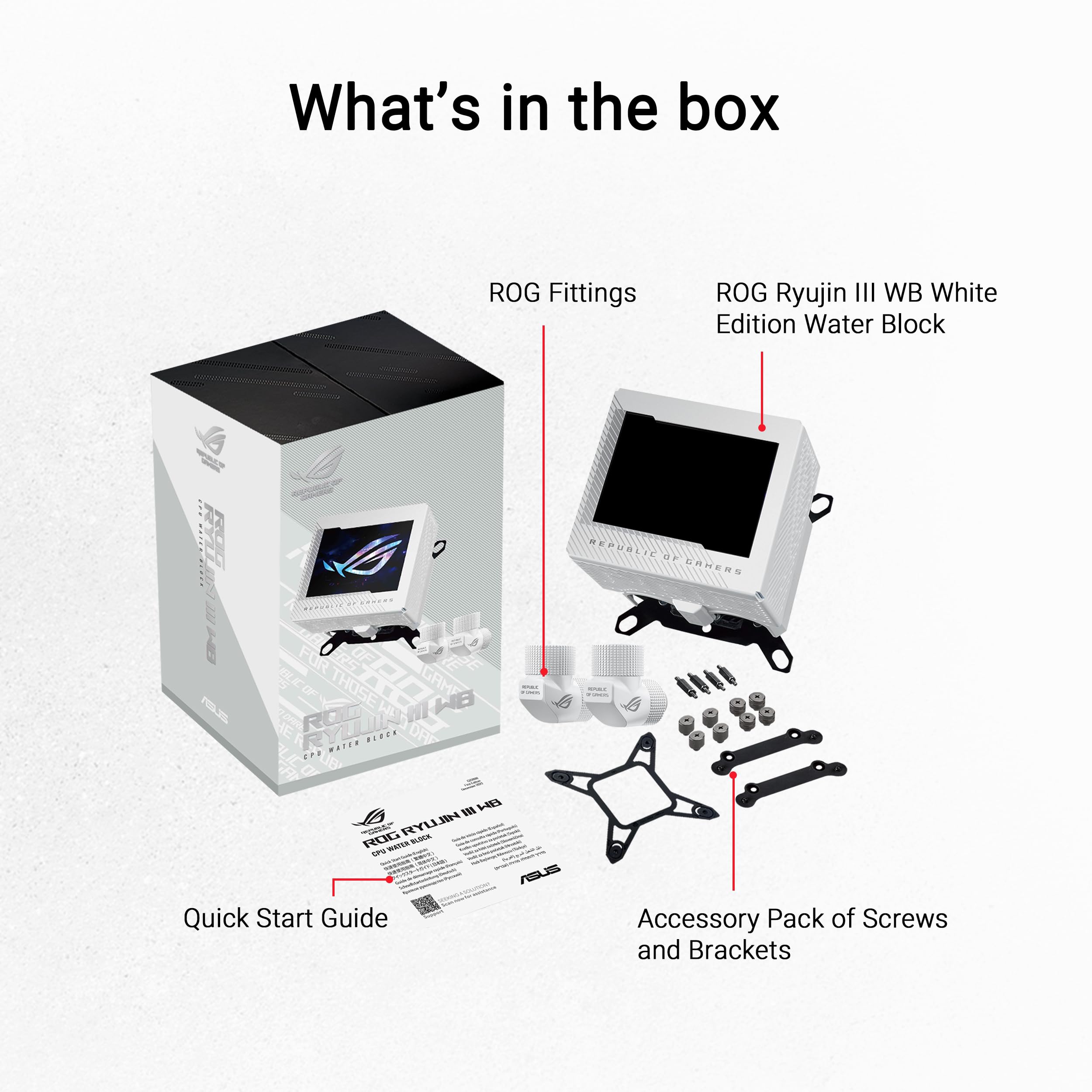 ASUS ROG Ryujin III 360 ARGB Liquid CPU Cooler