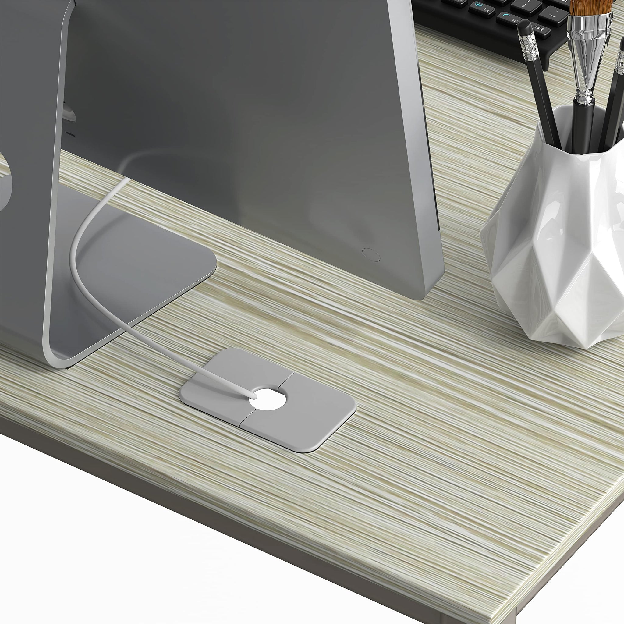 L Shape Home Office Desk for Maximal Workspace