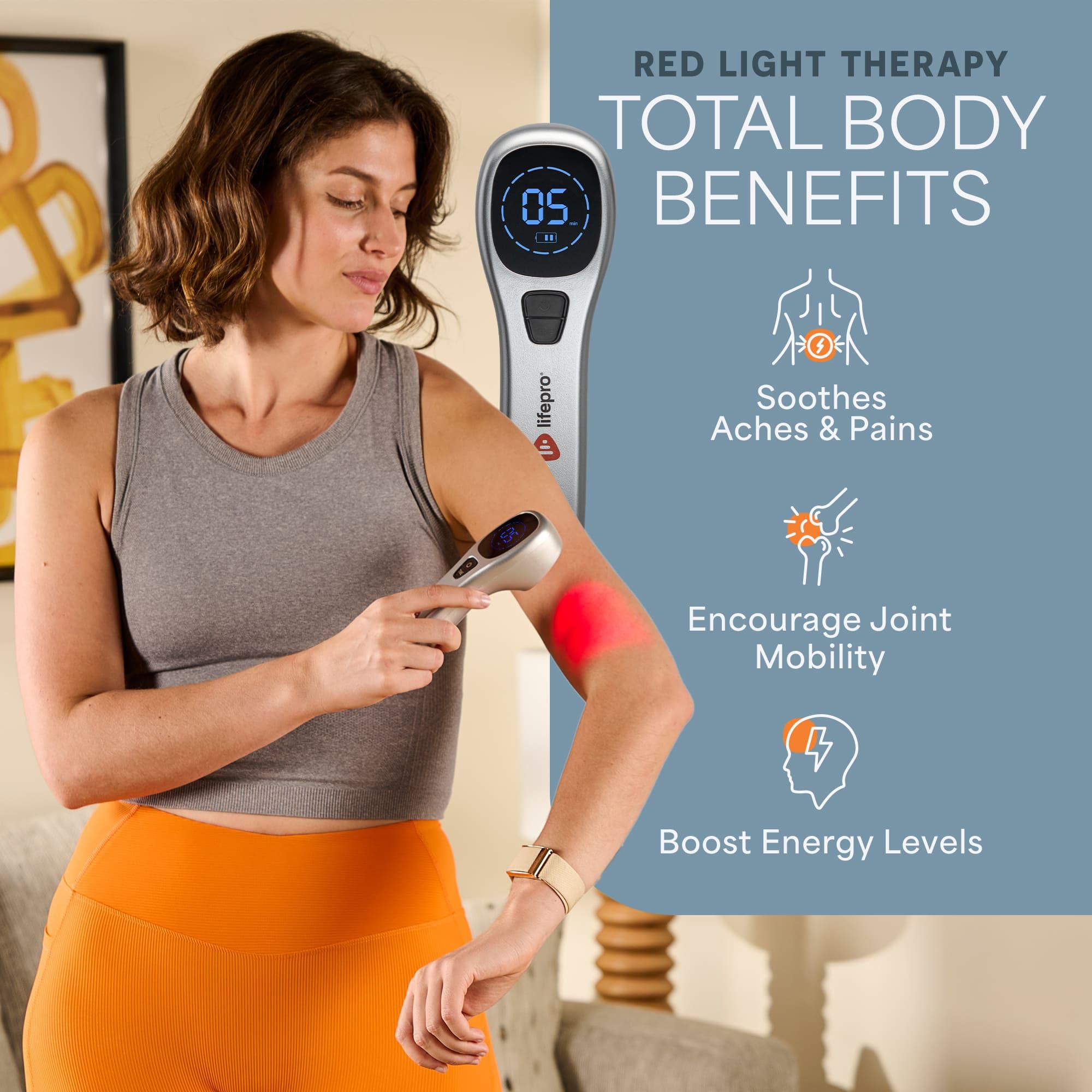 Lifepro Portable Infrared Light Therapy for Pain Relief
