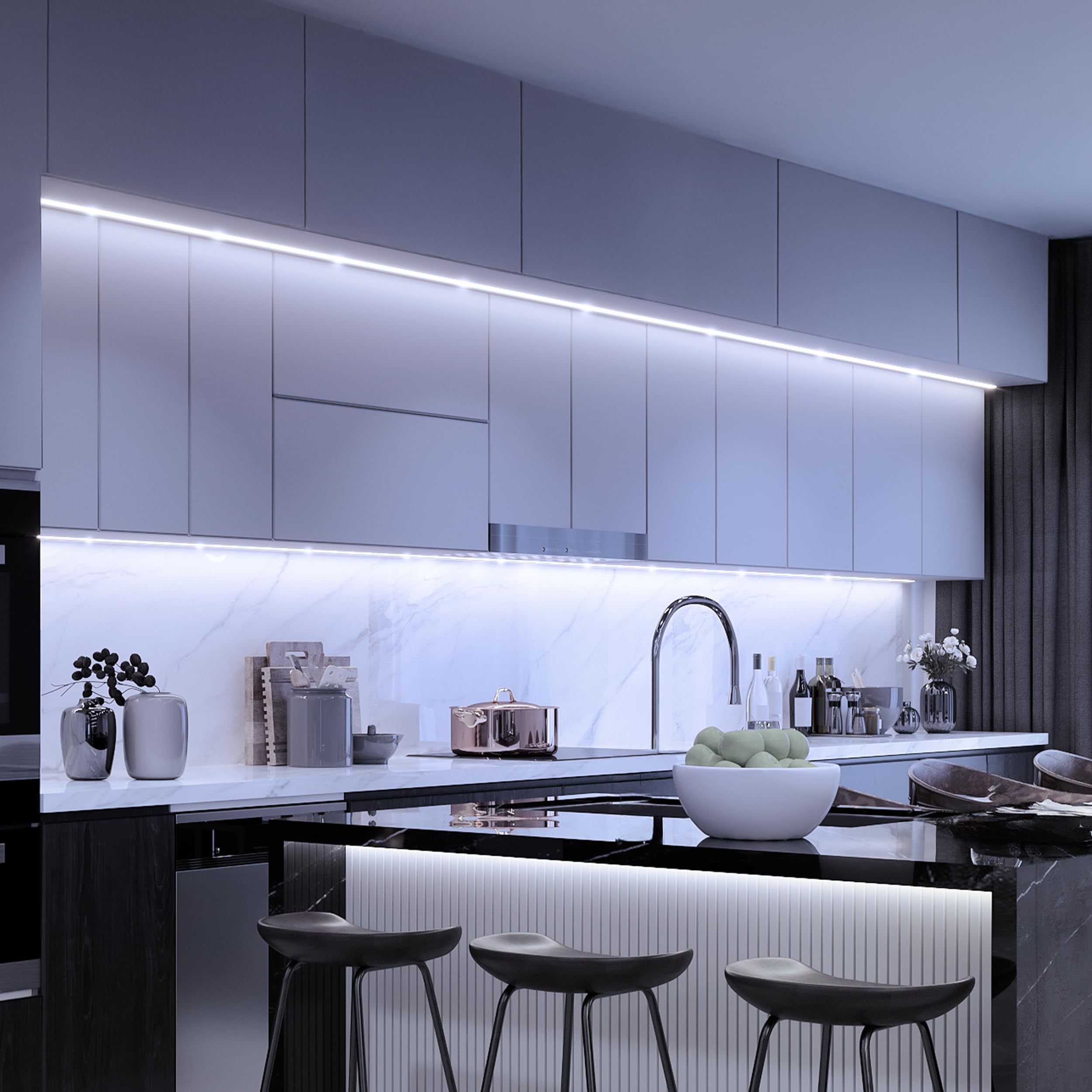 Dimmable RGB Color LED Tape Light For Indoor Ambiance