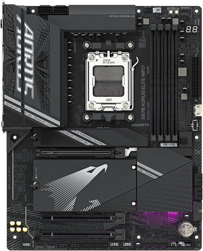 Gigabyte X870 Aorus Elite Wifi7 Am5 ATX Ddr5 Motherboard