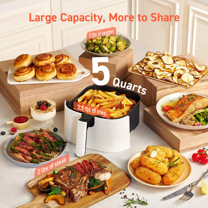 COSORI 5QT Air Fryer with Fast Cooking Technology