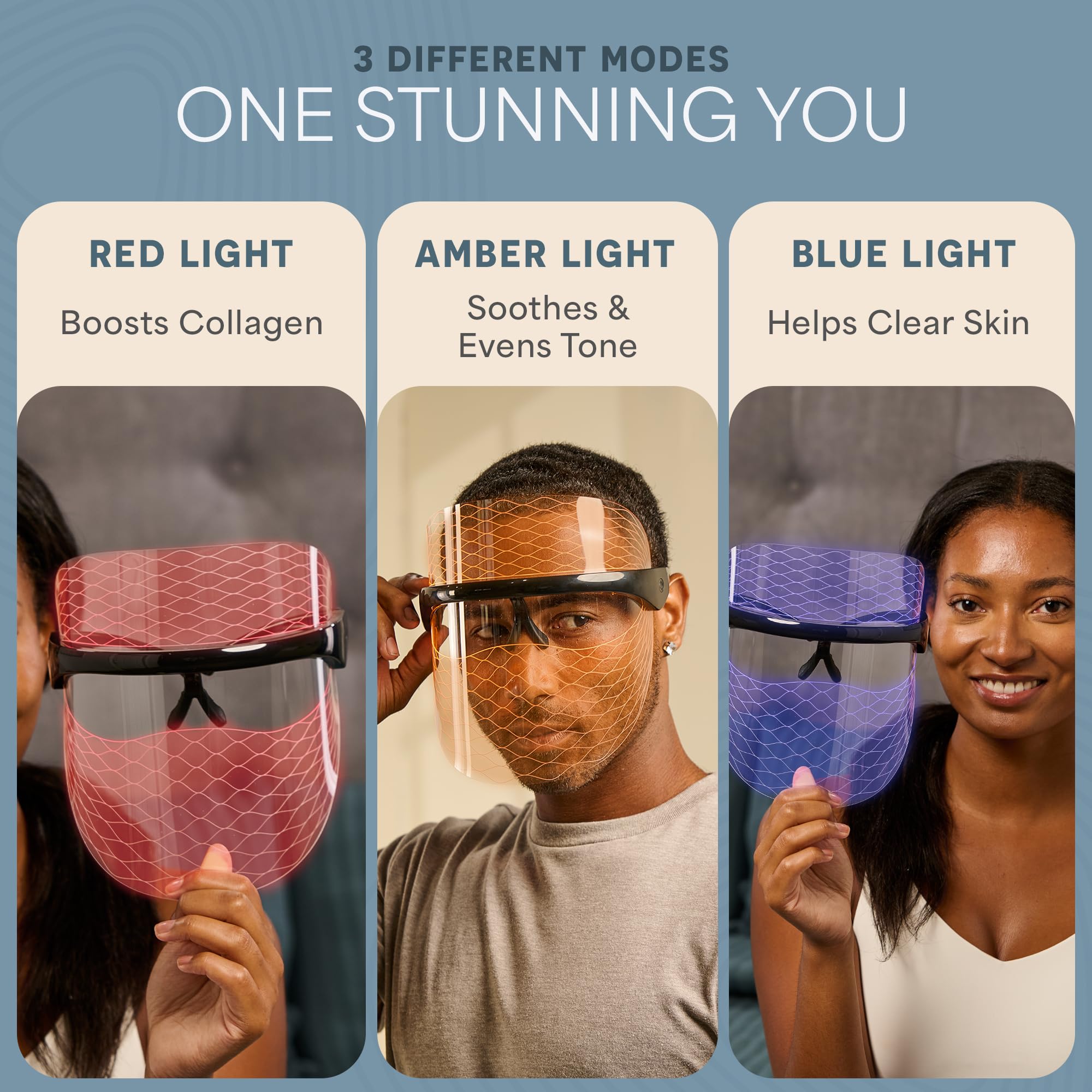 Red Light Therapy Face Mask for Youthful Skin