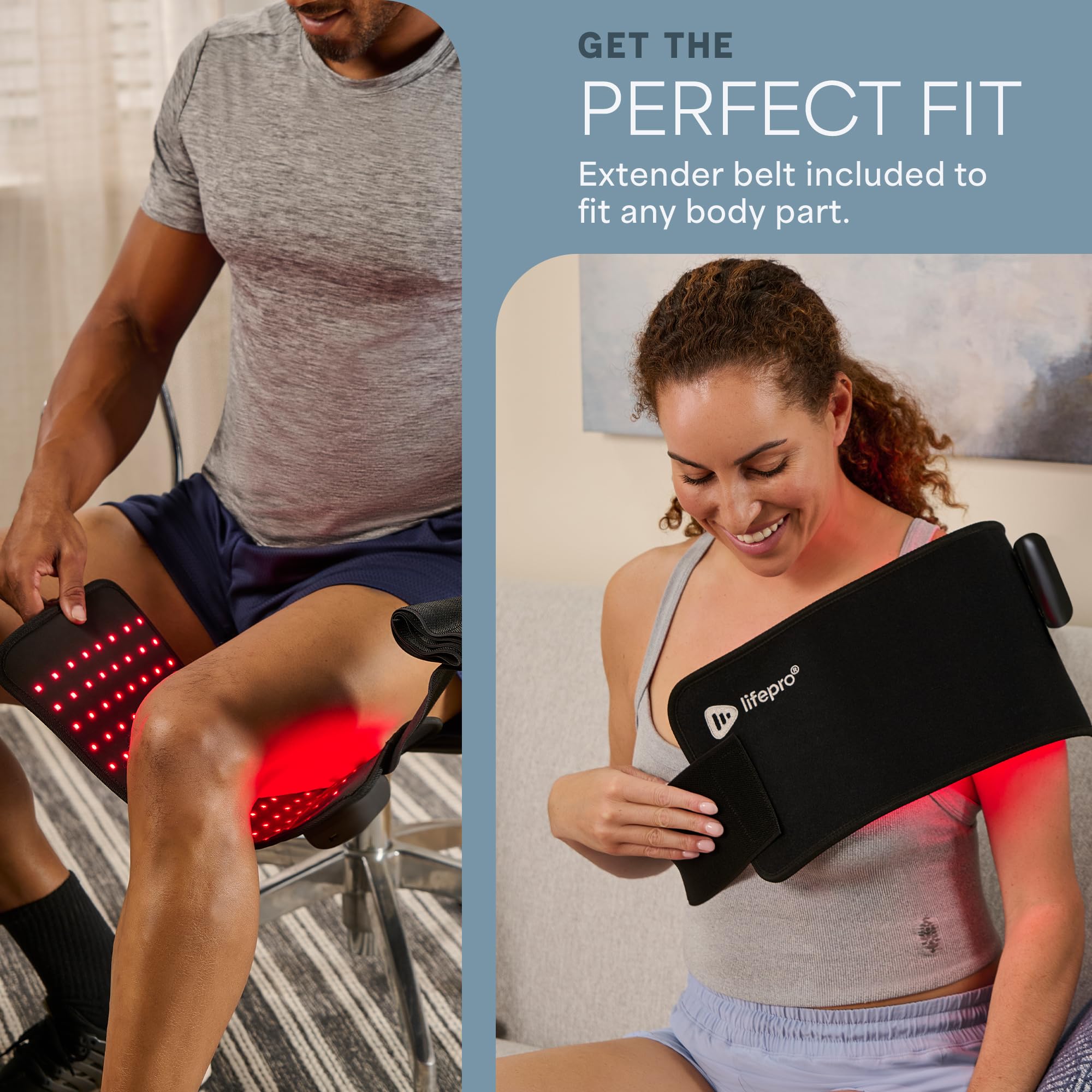 Lifepro Red Light Therapy Belt for Muscle Relaxation
