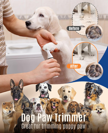 Oneisall Dog Clippers Cordless Low Noise Grooming Trimmer