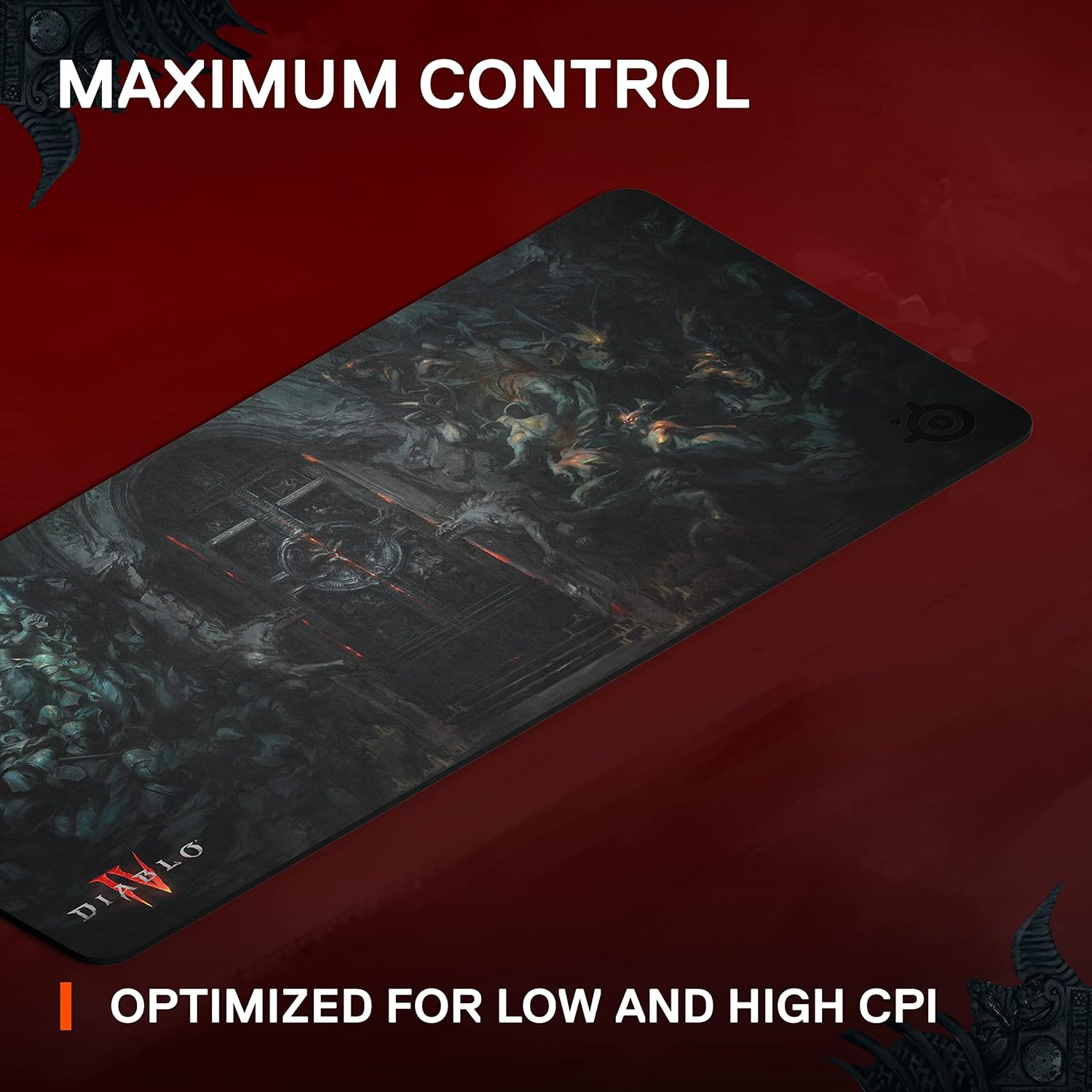 SteelSeries QcK Edge Gaming Mouse Pad Durable Smooth Surface