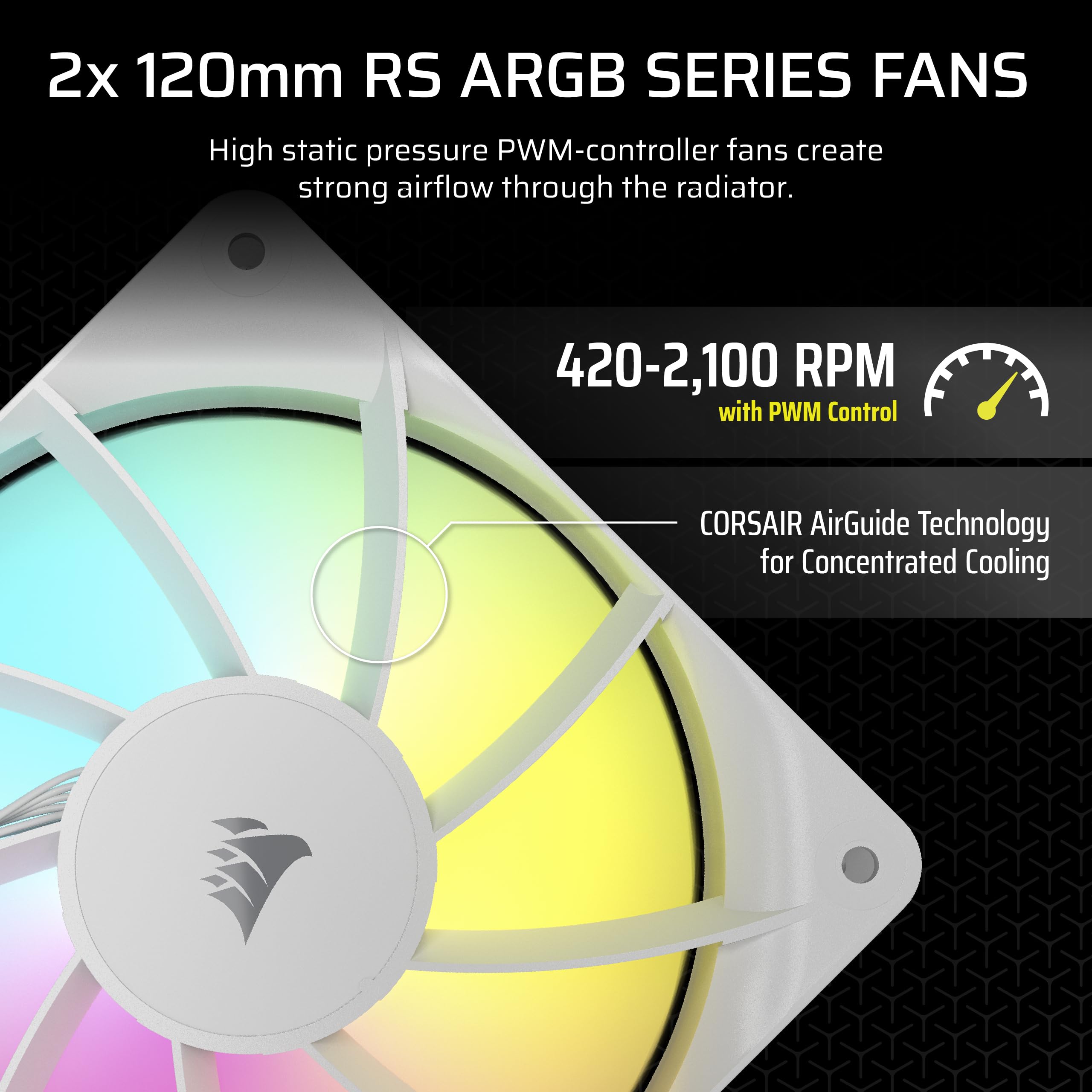 Corsair Nautilus 360 RS ARGB Liquid CPU Cooler