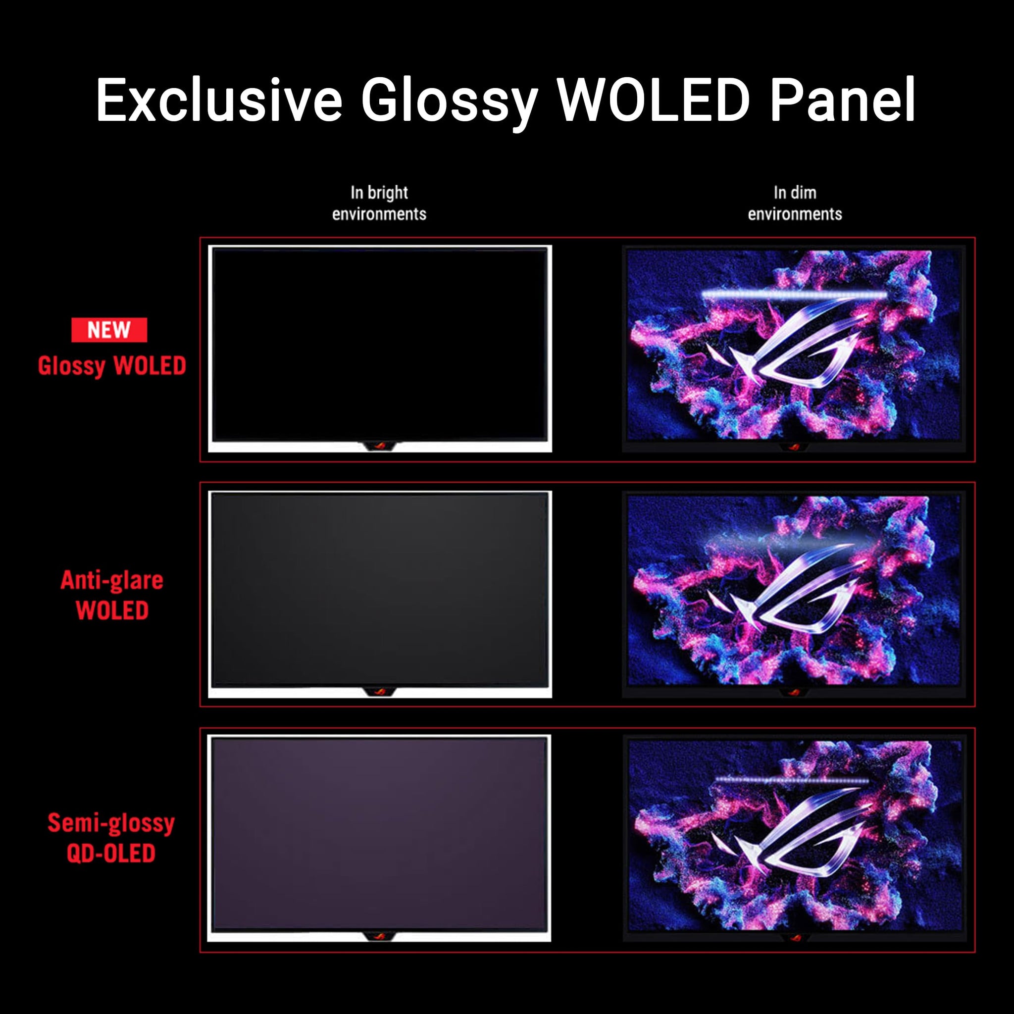 ASUS ROG Strix 27 Inch 1440P OLED Gaming Monitor