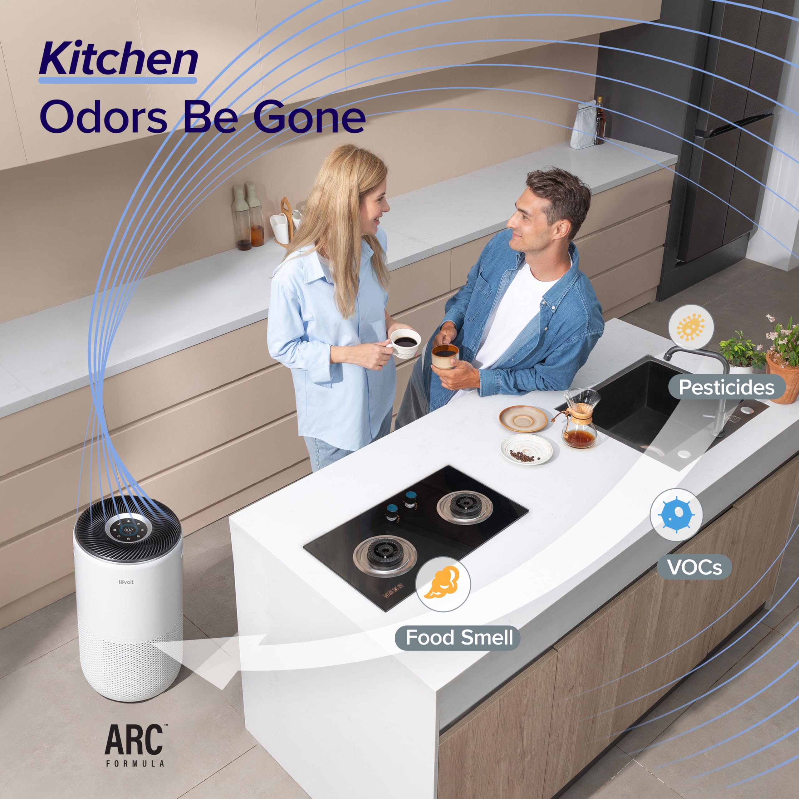 Levoit Smart Air Purifier for Large Rooms