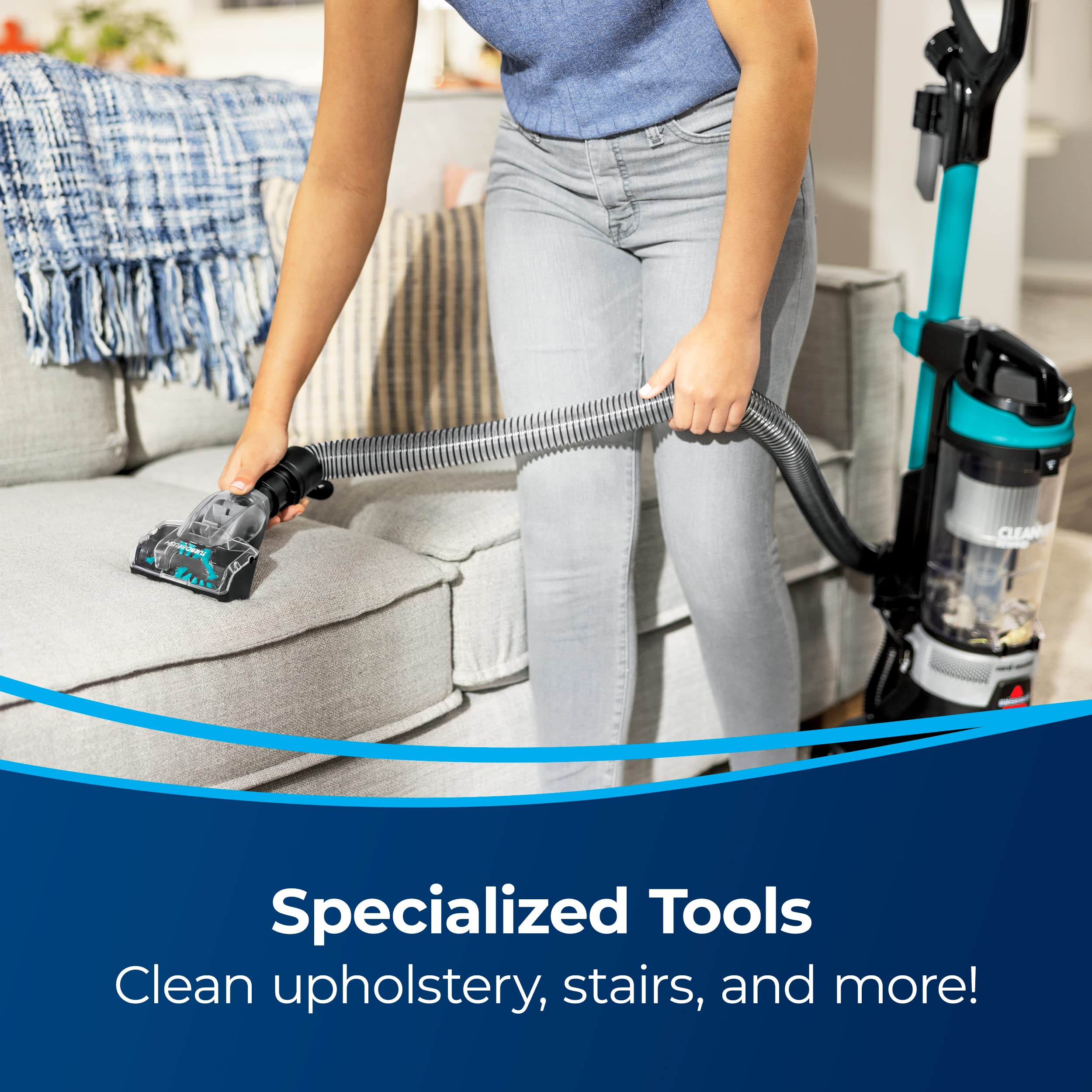 Bissell CleanView Rewind Vacuum with OnePass Technology