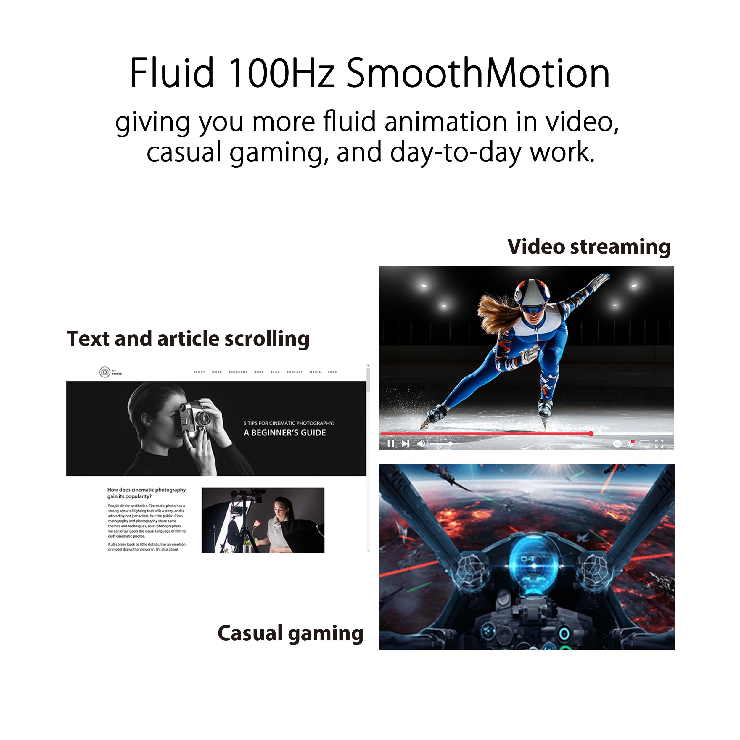 ASUS 27 Inch Full HD Monitor with Adaptive Sync