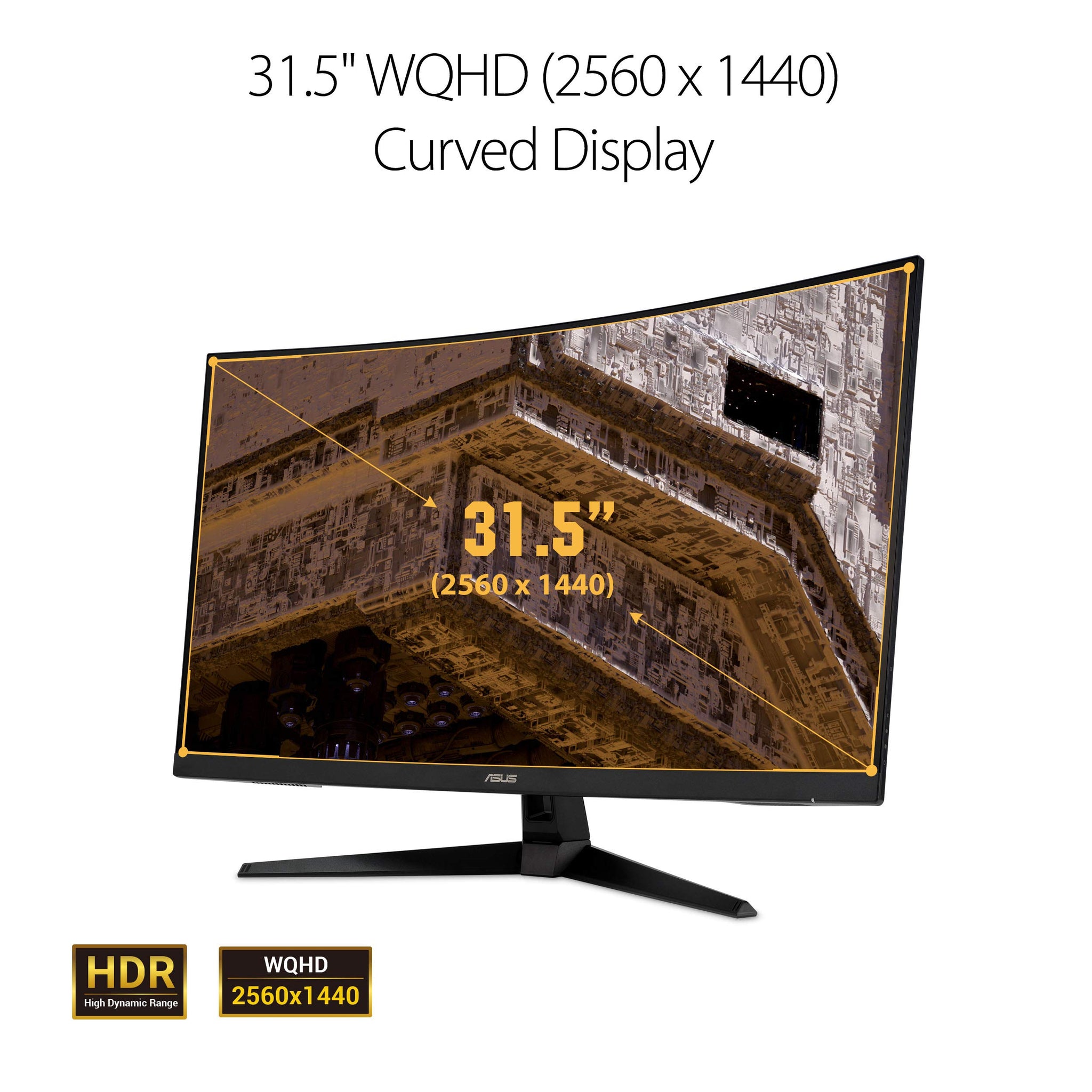 ASUS TUF Gaming 32 Inch Curved Monitor for Smooth Gameplay