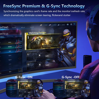 27 Inch IPS Gaming Monitor 100Hz Frameless 1080P HDMI