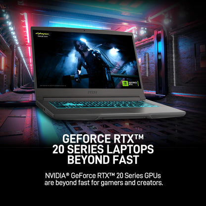 MSI Thin 15 Gaming Laptop with 144Hz FHD Display