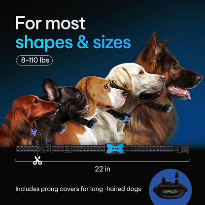 Rechargeable Dog Bark Collar with Beep and Vibration