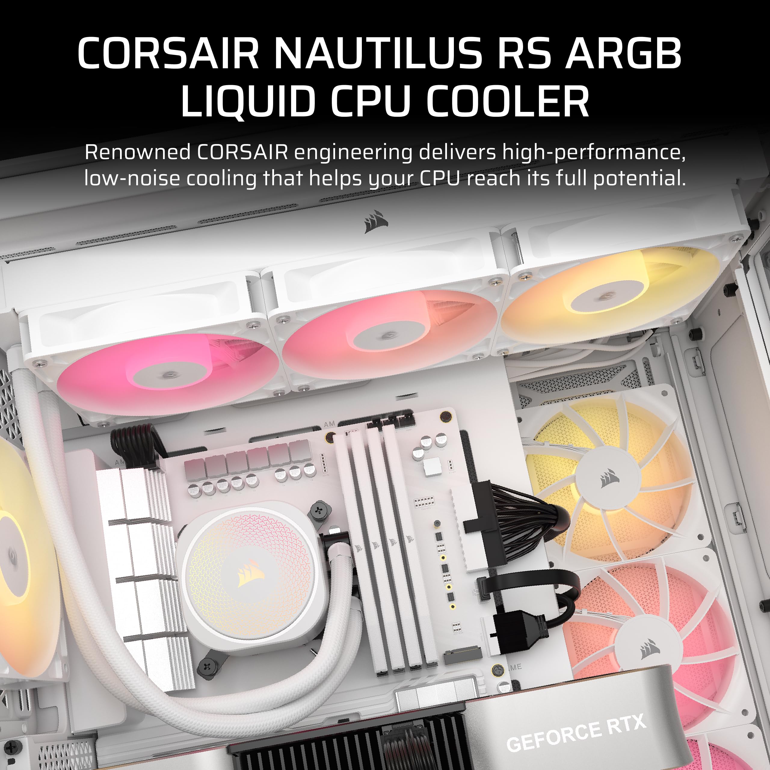 Corsair Nautilus 360 RS ARGB Liquid CPU Cooler