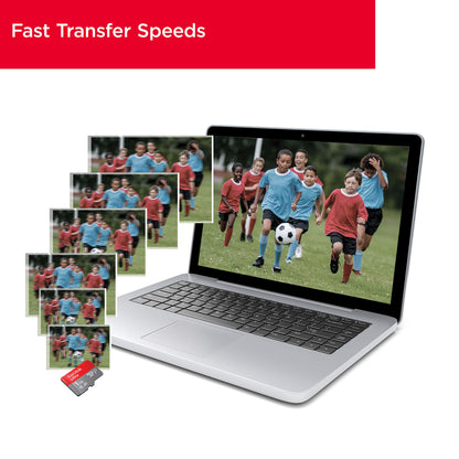 SanDisk 256GB Ultra MicroSD Card Fast Transfer Speeds