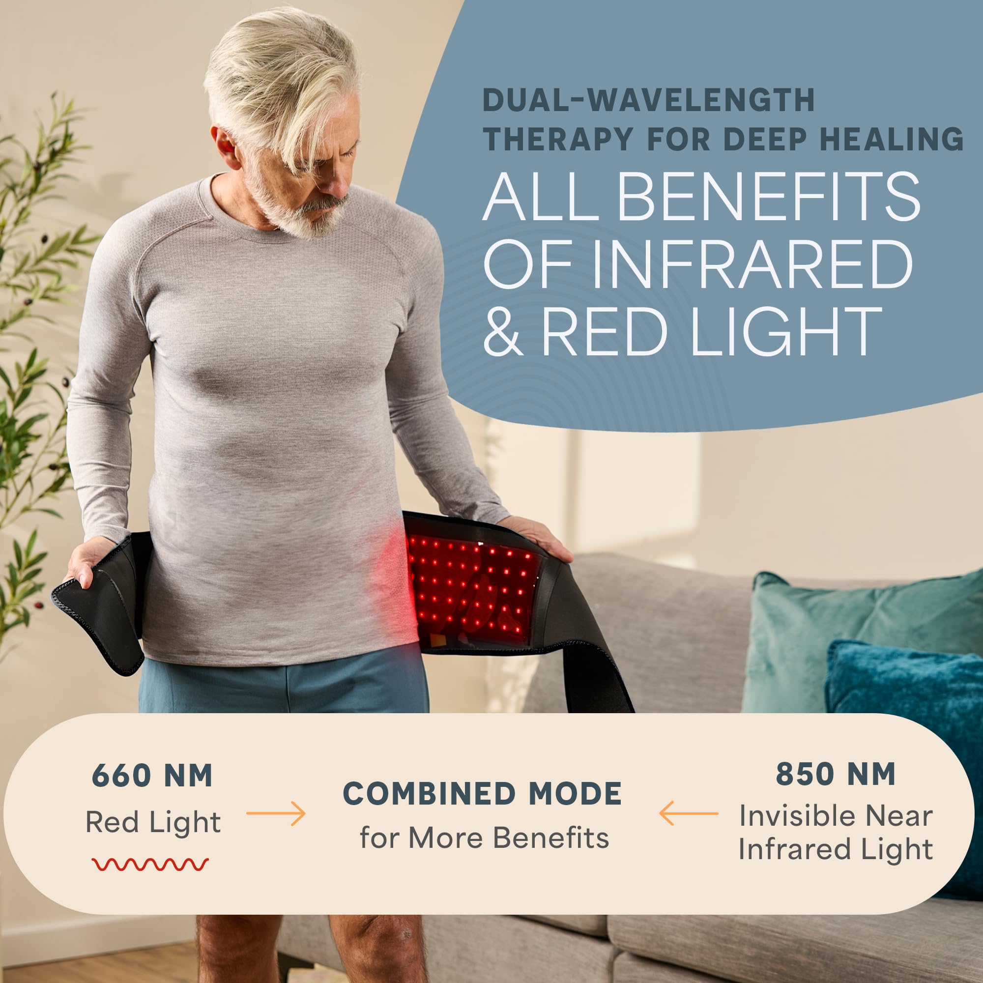Lifepro Red Light Therapy Belt for Muscle Relaxation
