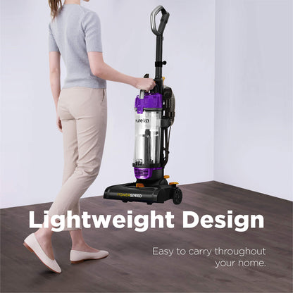 Eureka PowerSpeed Upright Vacuum for Carpet and Hard Floor