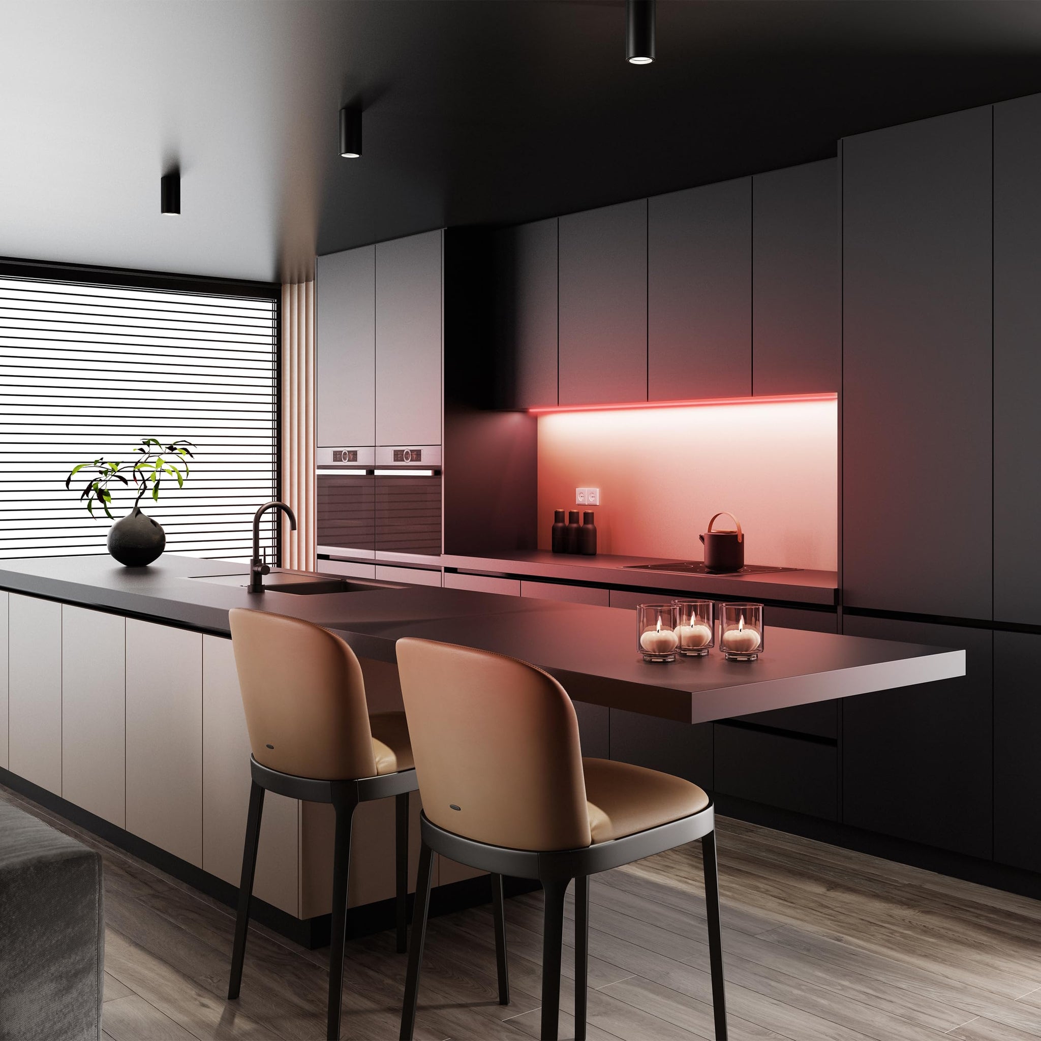 Dimmable RGB Color LED Tape Light For Indoor Ambiance