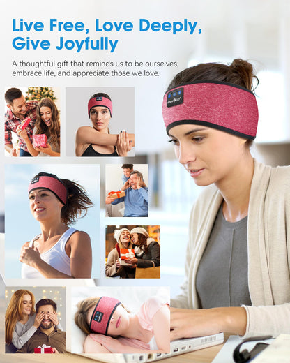 Sleep Headphones Headband Bluetooth 5.4 Wireless Earphones