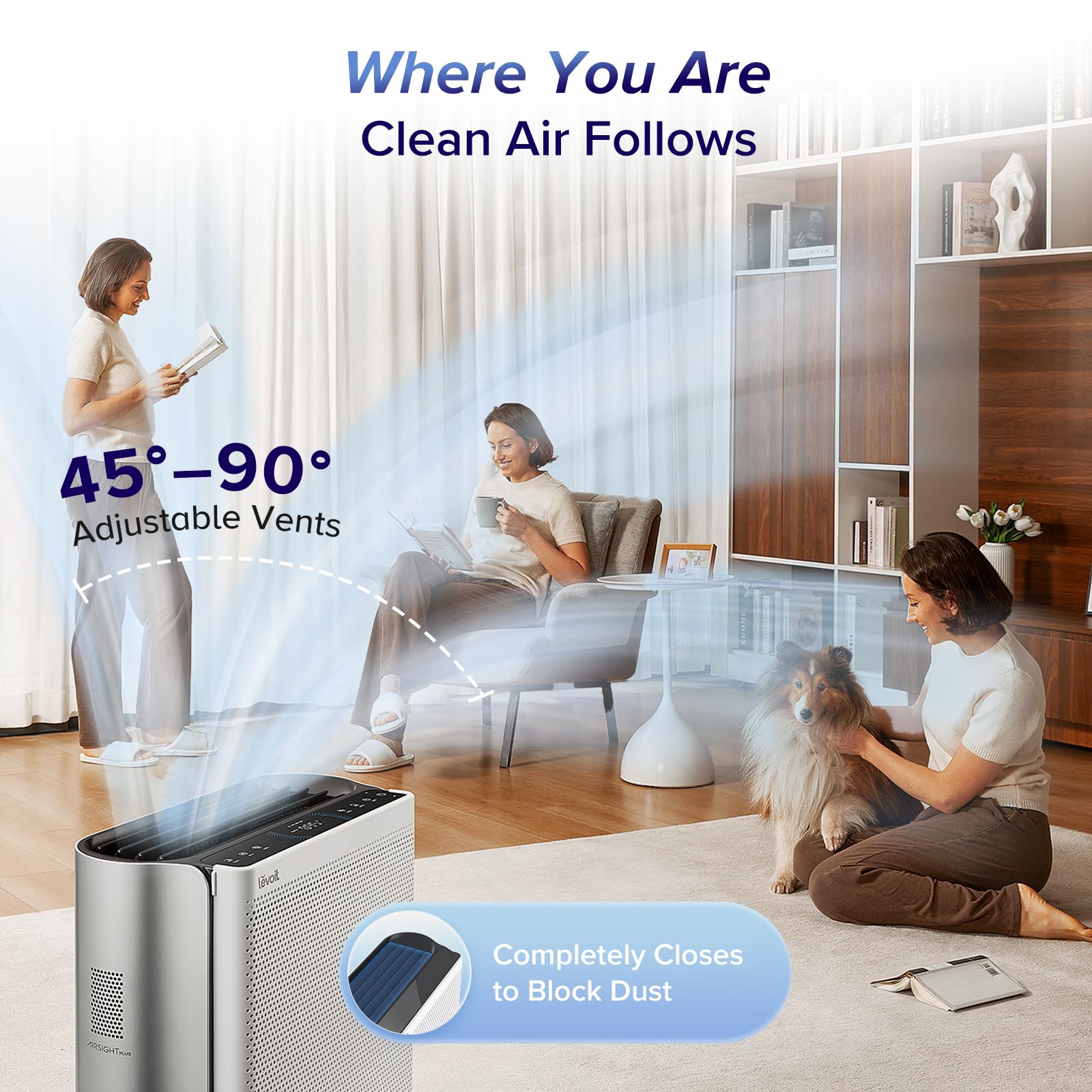 Levoit Smart Air Purifier for Large Rooms
