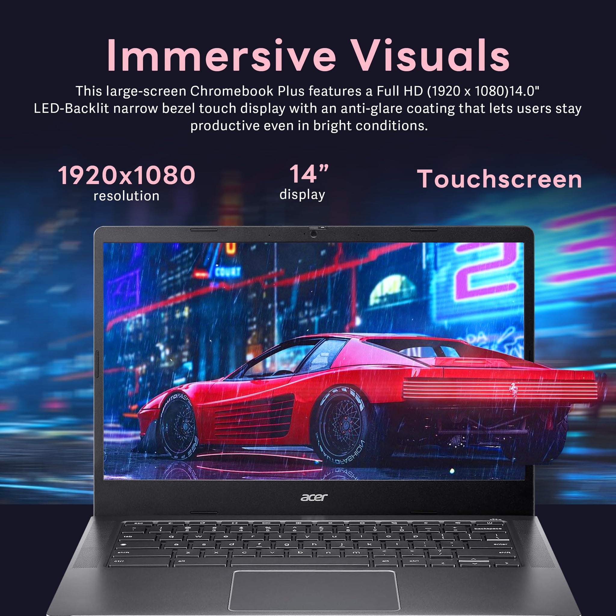 Acer Chromebook 315 Laptop With Full HD Display