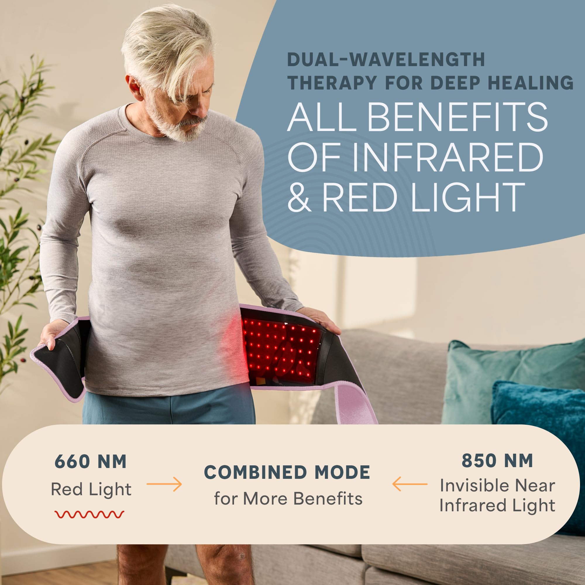 Lifepro Red Light Therapy Belt for Pain Relief