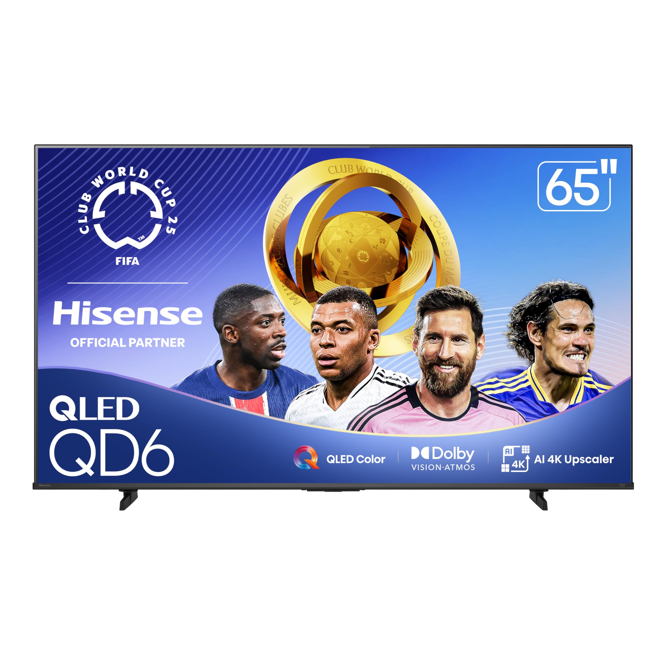 Hisense 55 Inch QLED 4K Smart TV with Dolby Vision