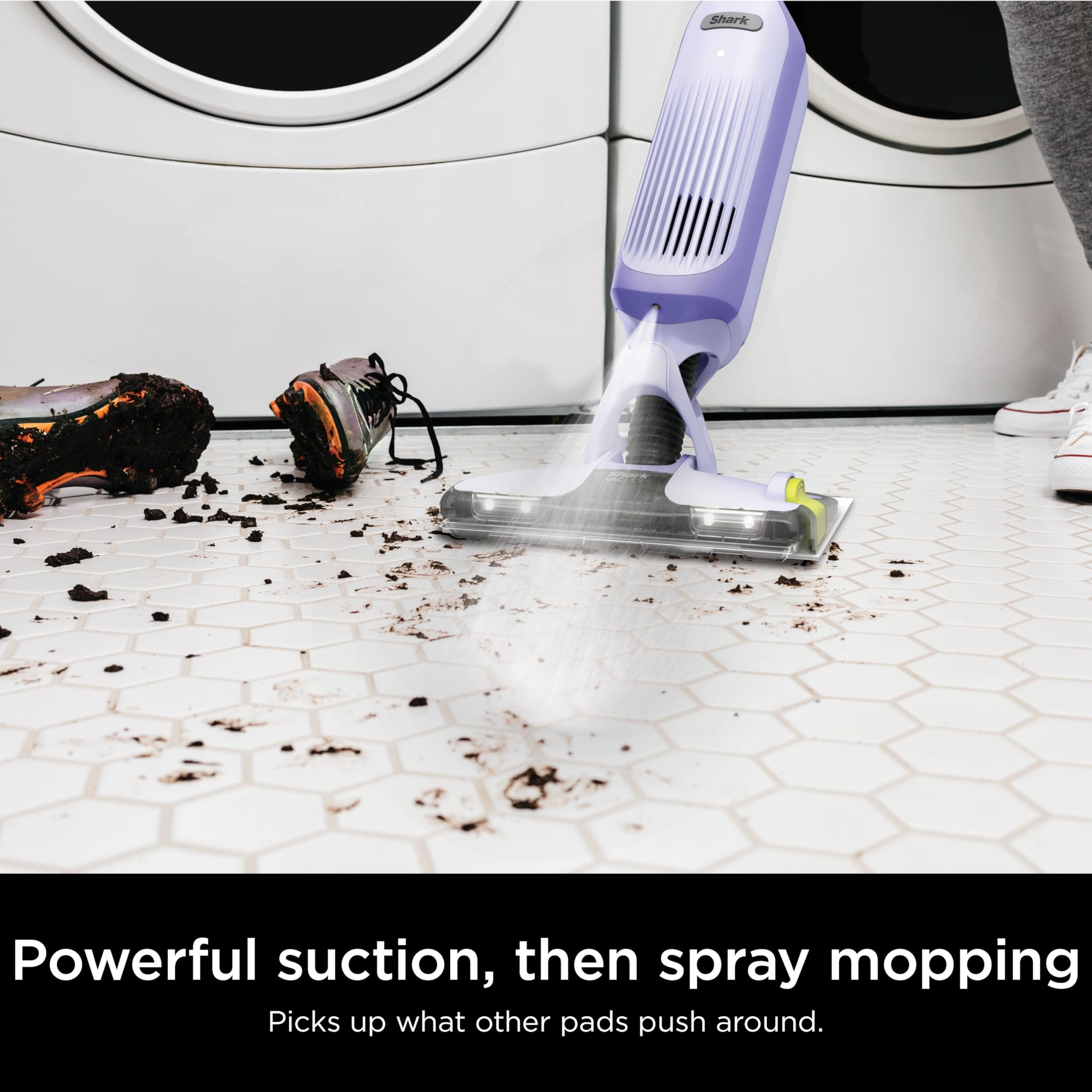 Shark VACMOP Pro Cordless Hard Floor Cleaner with Powerful Suction