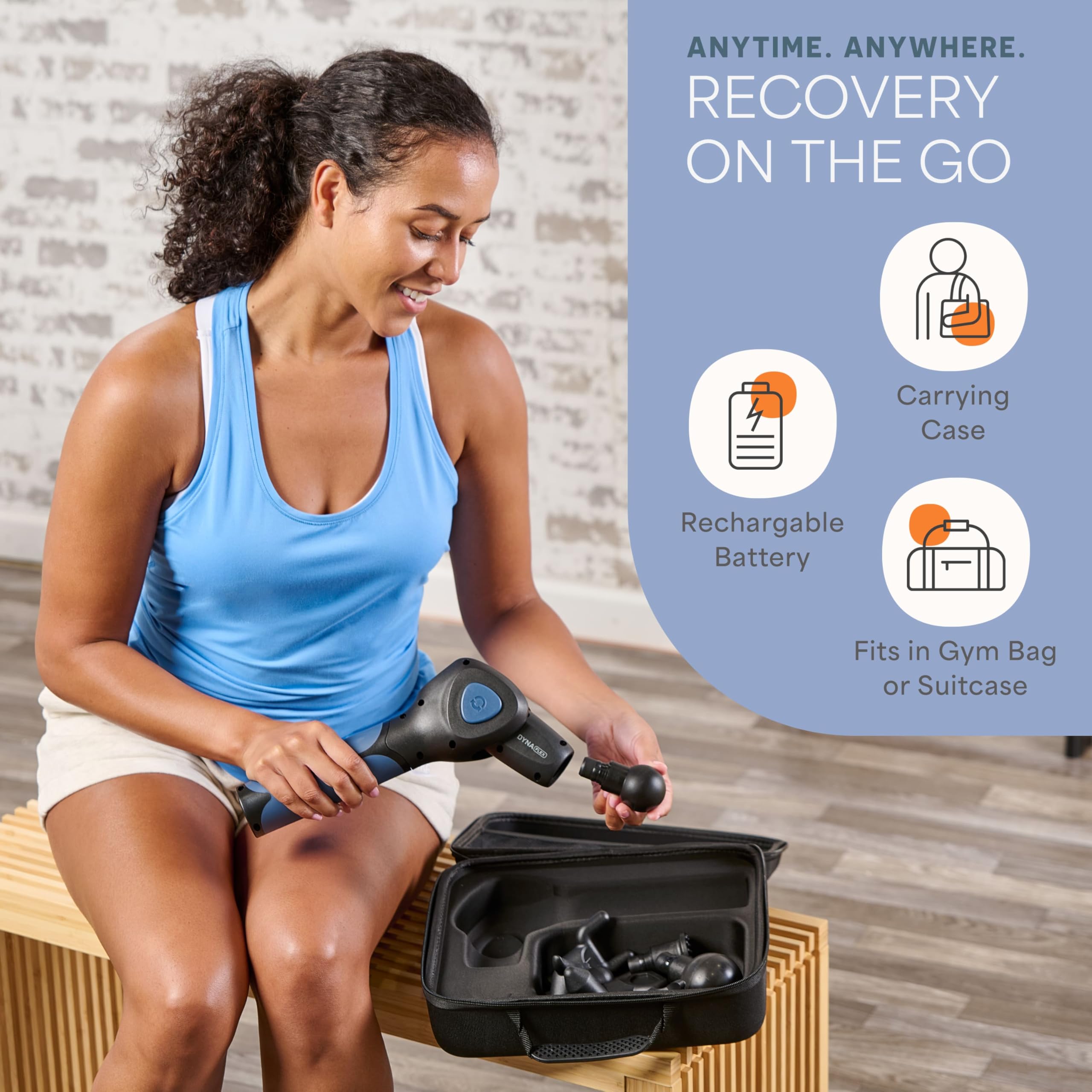 LifePro Deep Tissue Massage Gun for Muscle Recovery