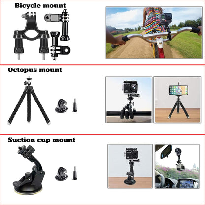 60 in 1 Camera Accessories Kit for GoPro and DJI