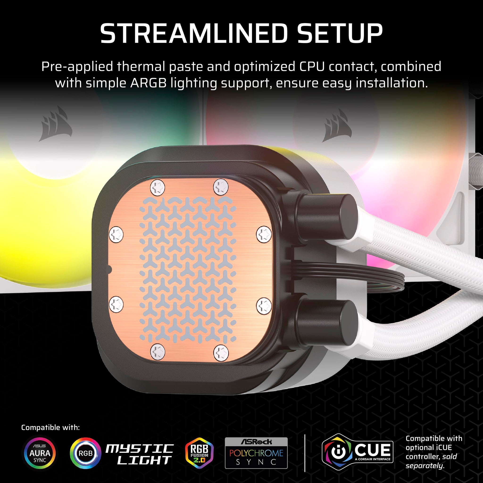 Corsair Nautilus 360 RS ARGB Liquid CPU Cooler