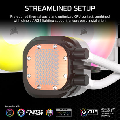Corsair Nautilus 360 RS ARGB Liquid CPU Cooler