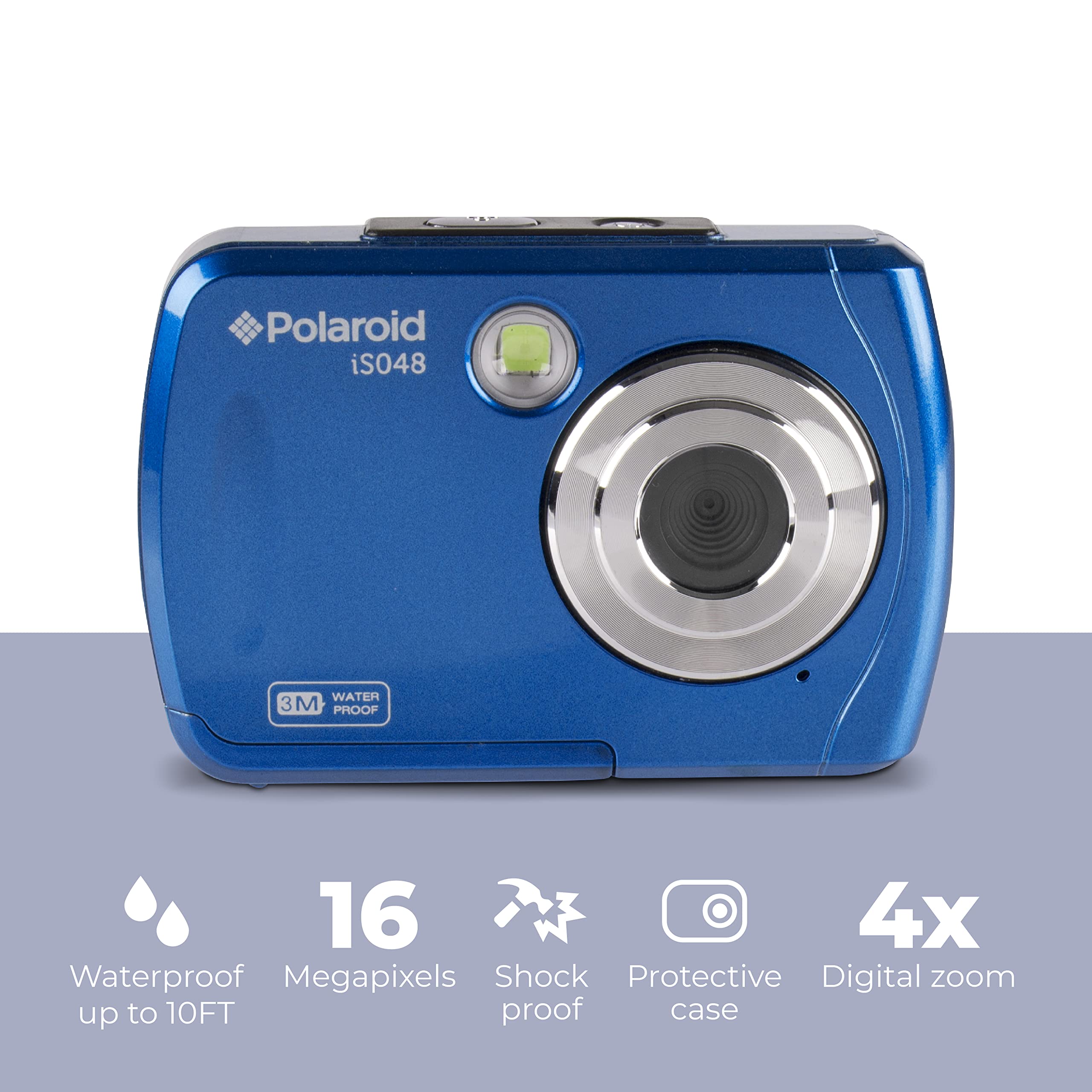 Waterproof 16MP Instant Action Camera for Kids