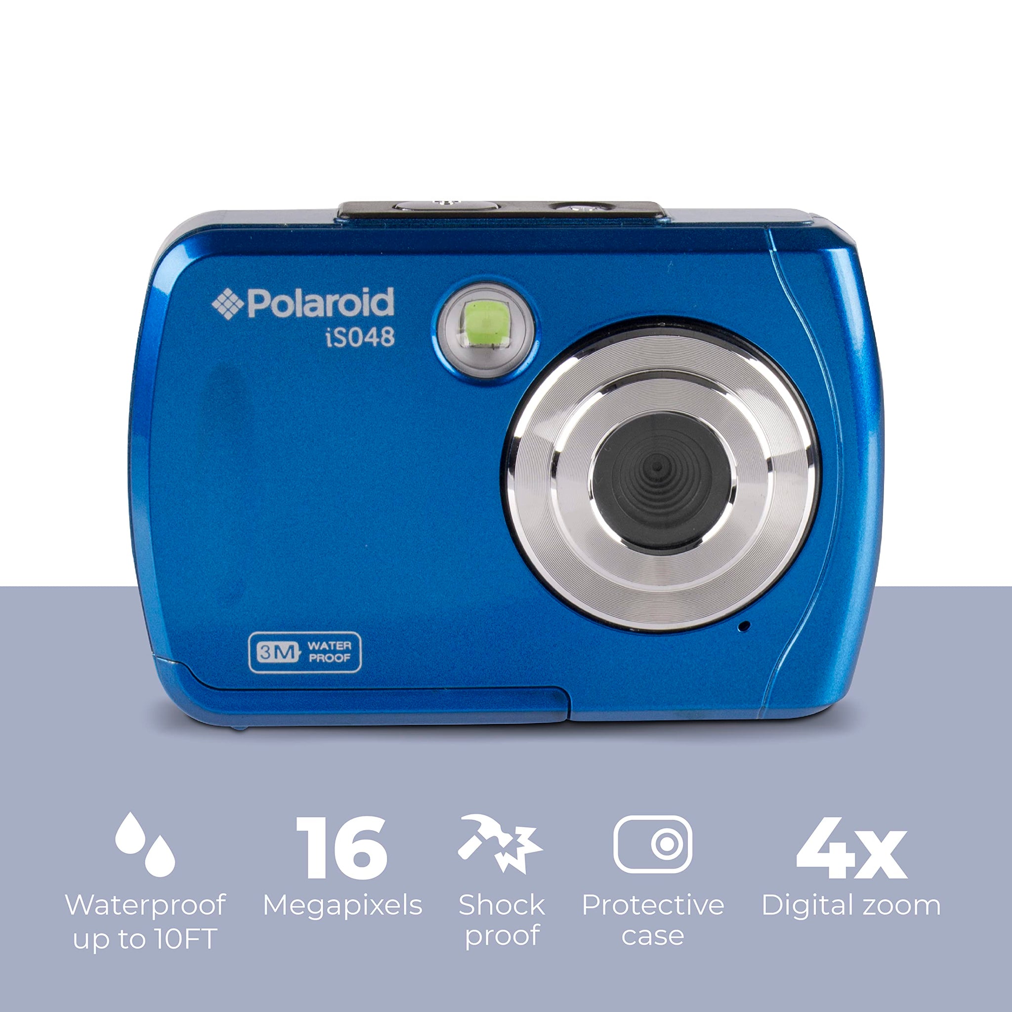 Waterproof 16MP Instant Action Camera for Kids