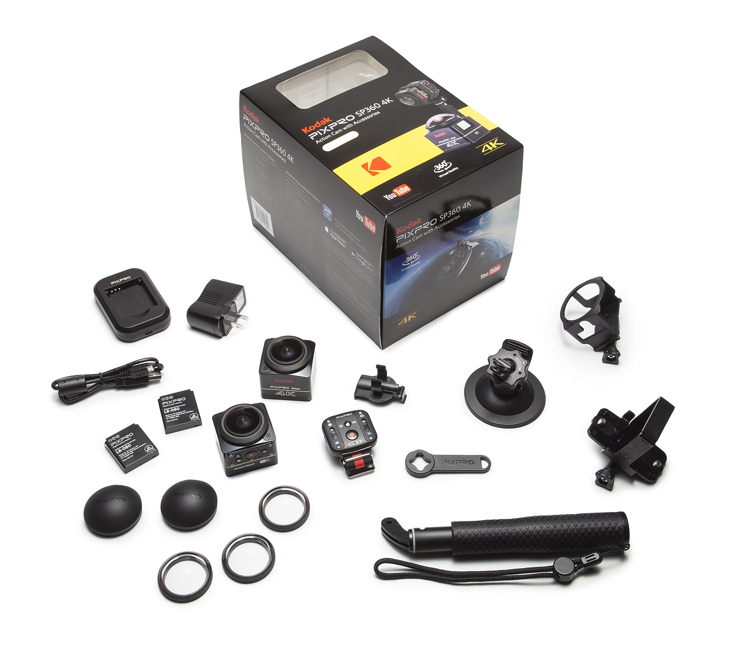 Kodak PIXPRO SP360 4K VR Camera for Stunning 360 Degree Videos