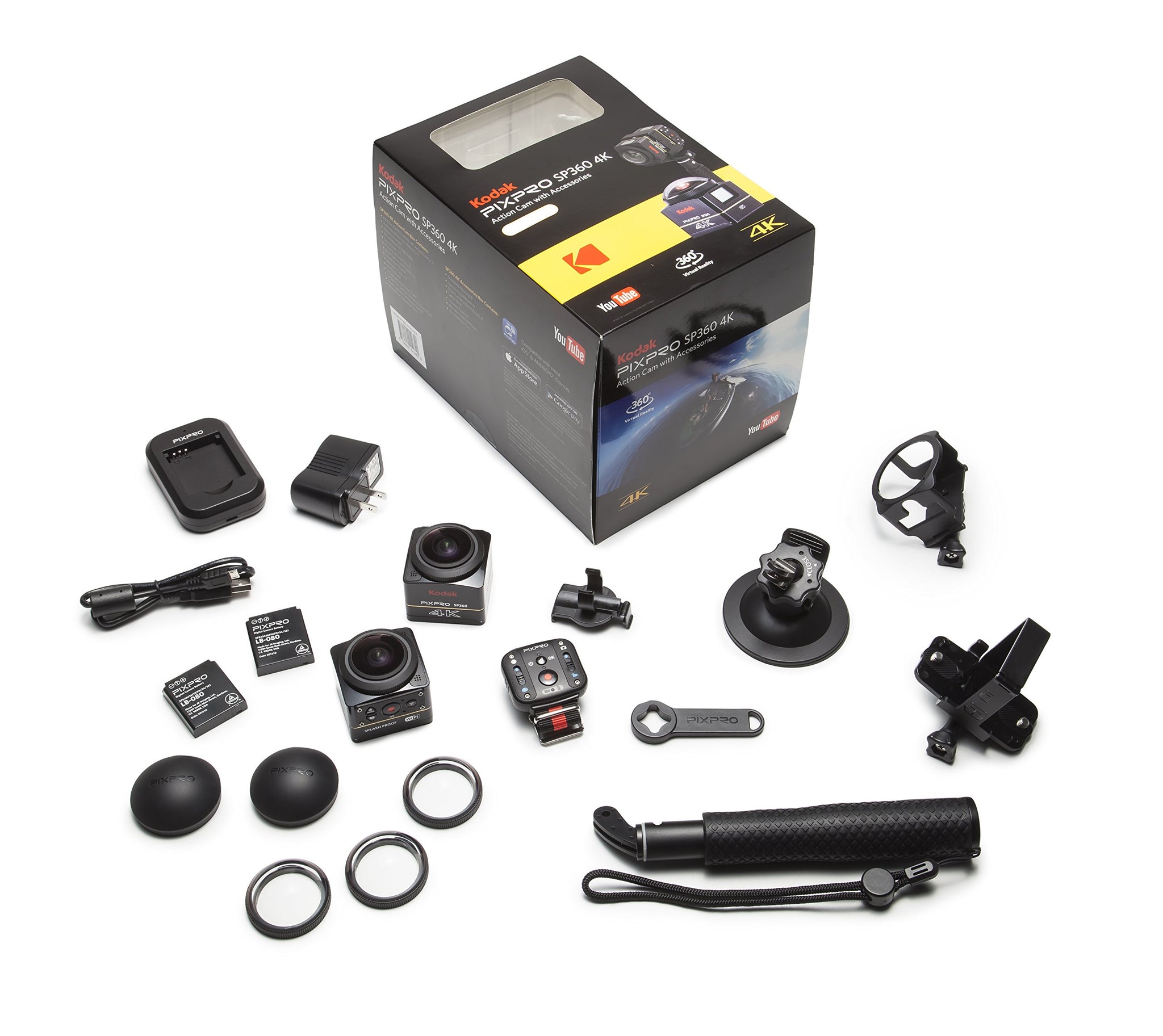 Kodak PIXPRO SP360 4K VR Camera for Stunning 360 Degree Videos
