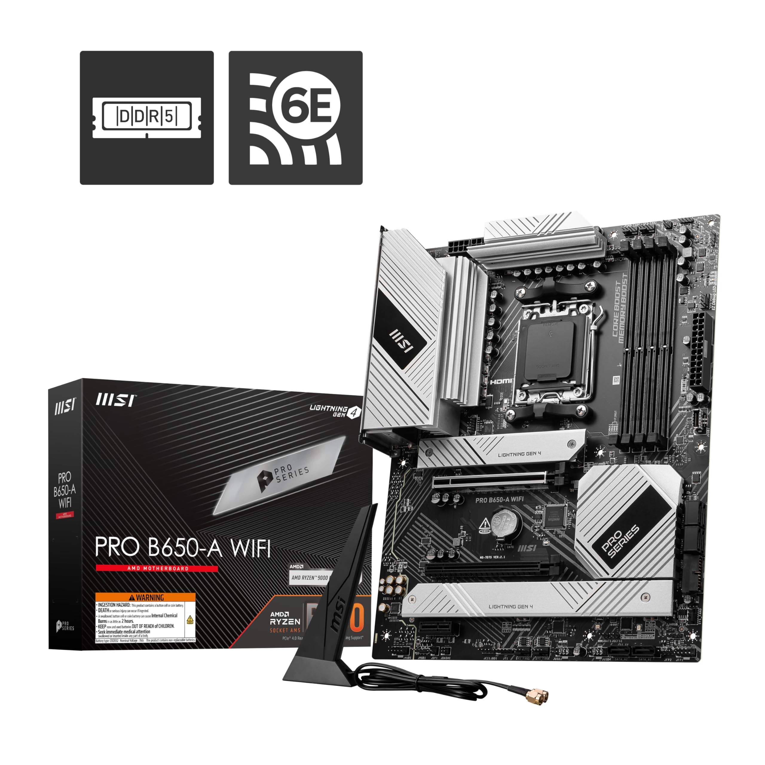 MSI MAG B650 Tomahawk WiFi Gaming Motherboard for High Performance