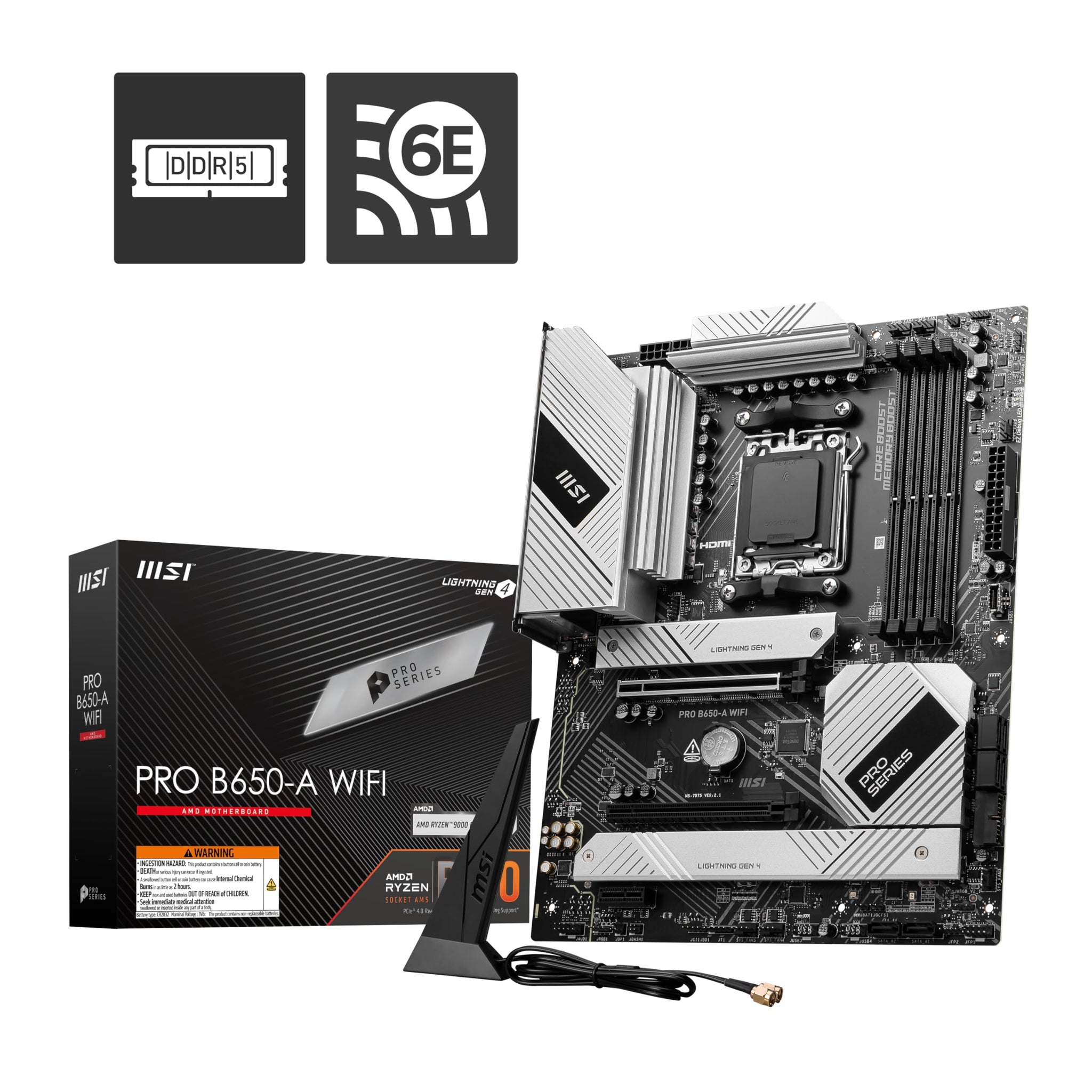 MSI MAG B650 Tomahawk WiFi Gaming Motherboard for High Performance