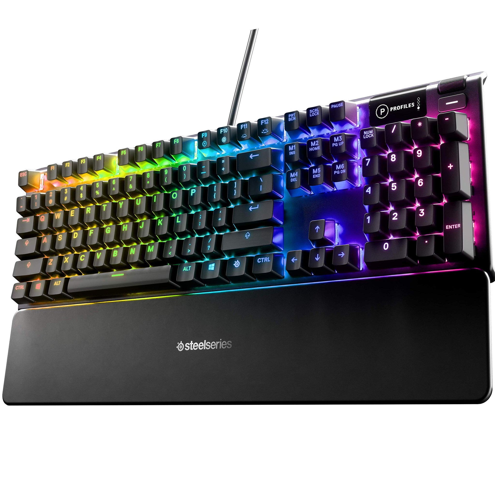 SteelSeries Apex 3 RGB Gaming Keyboard with Water Resistance