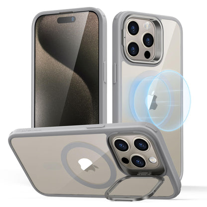 Military-Grade iPhone 16 Pro Max Case with Built-in Stand