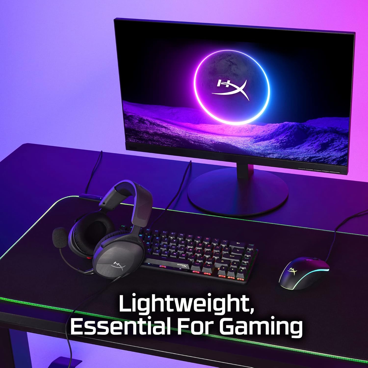 HyperX Cloud Stinger 2 Core Gaming Headset with Spatial Audio