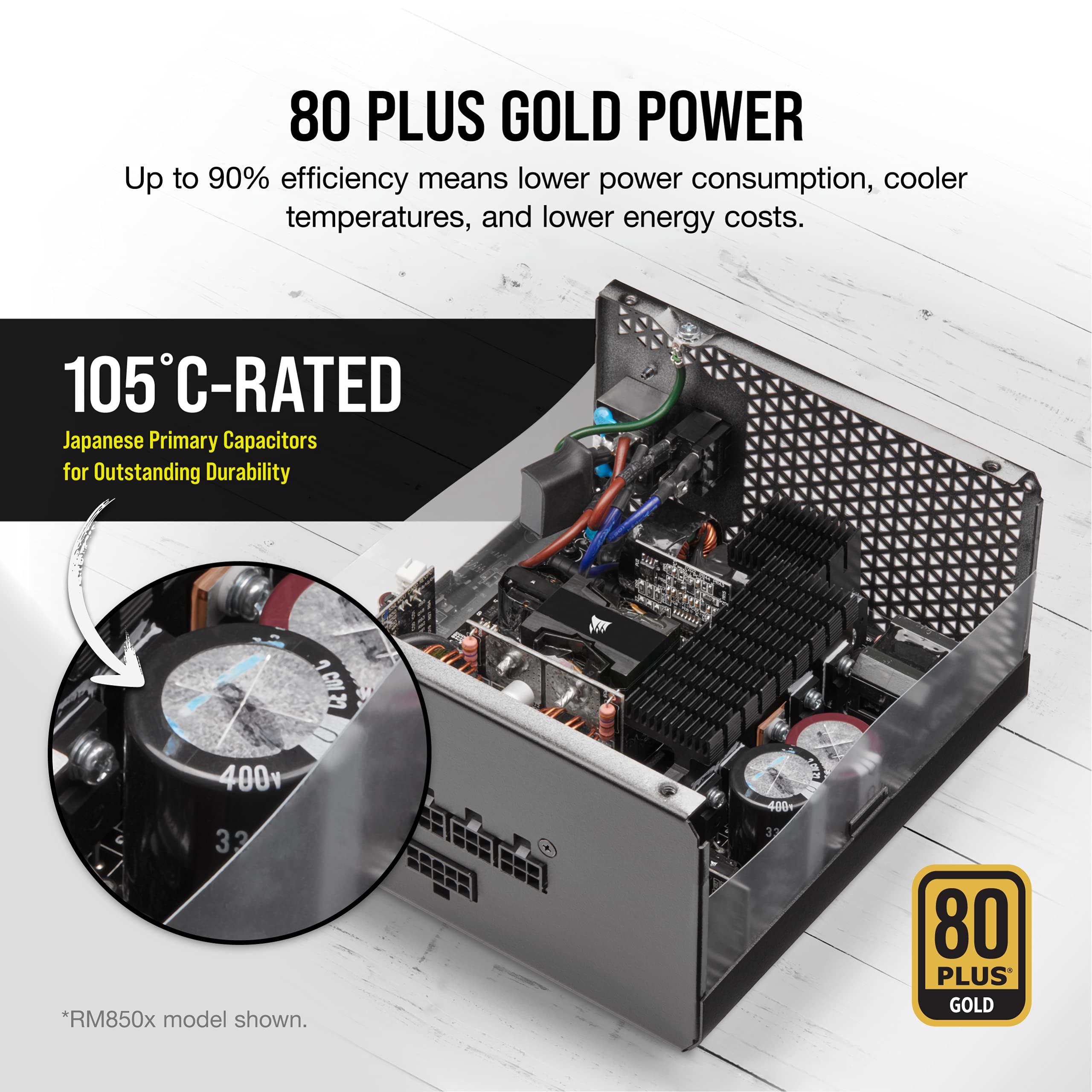 Corsair RM1000x Fully Modular Low Noise Power Supply
