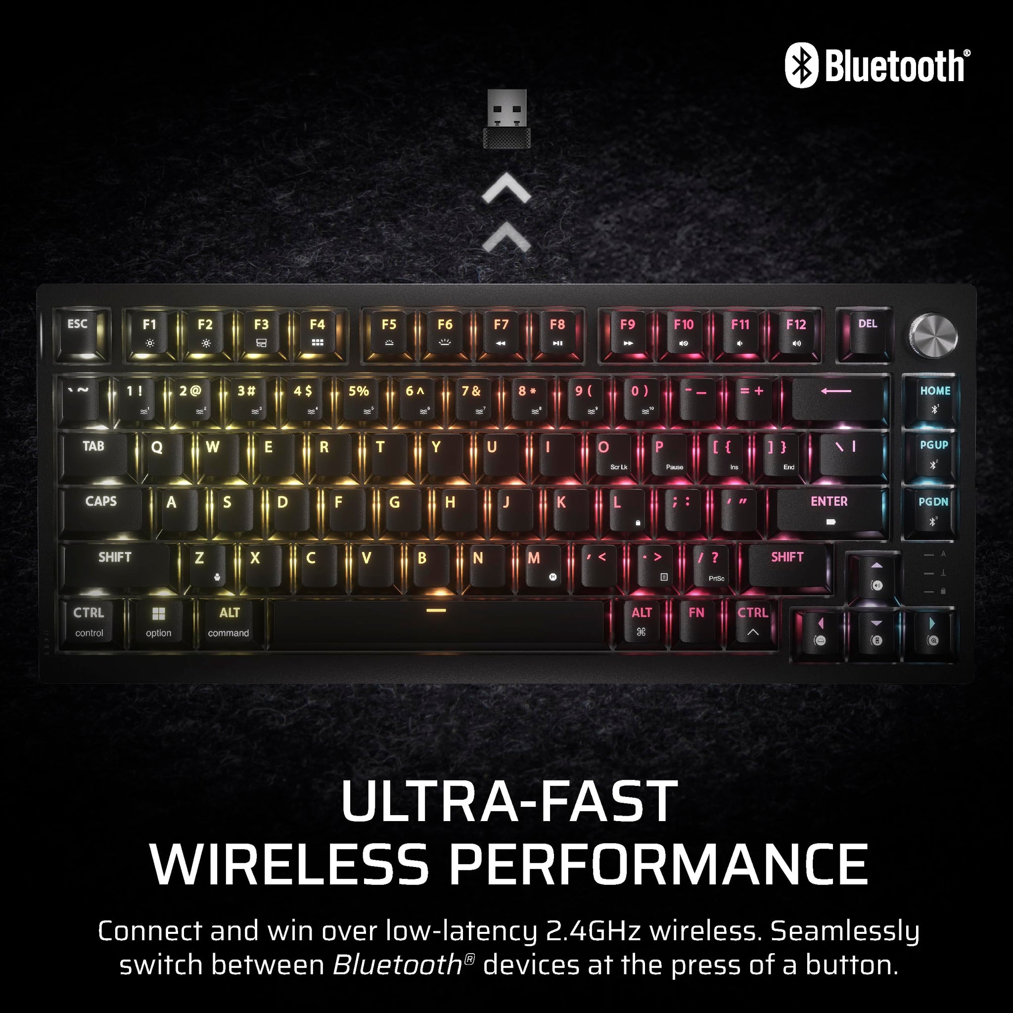 Corsair K65 Plus Wireless RGB Mechanical Gaming Keyboard