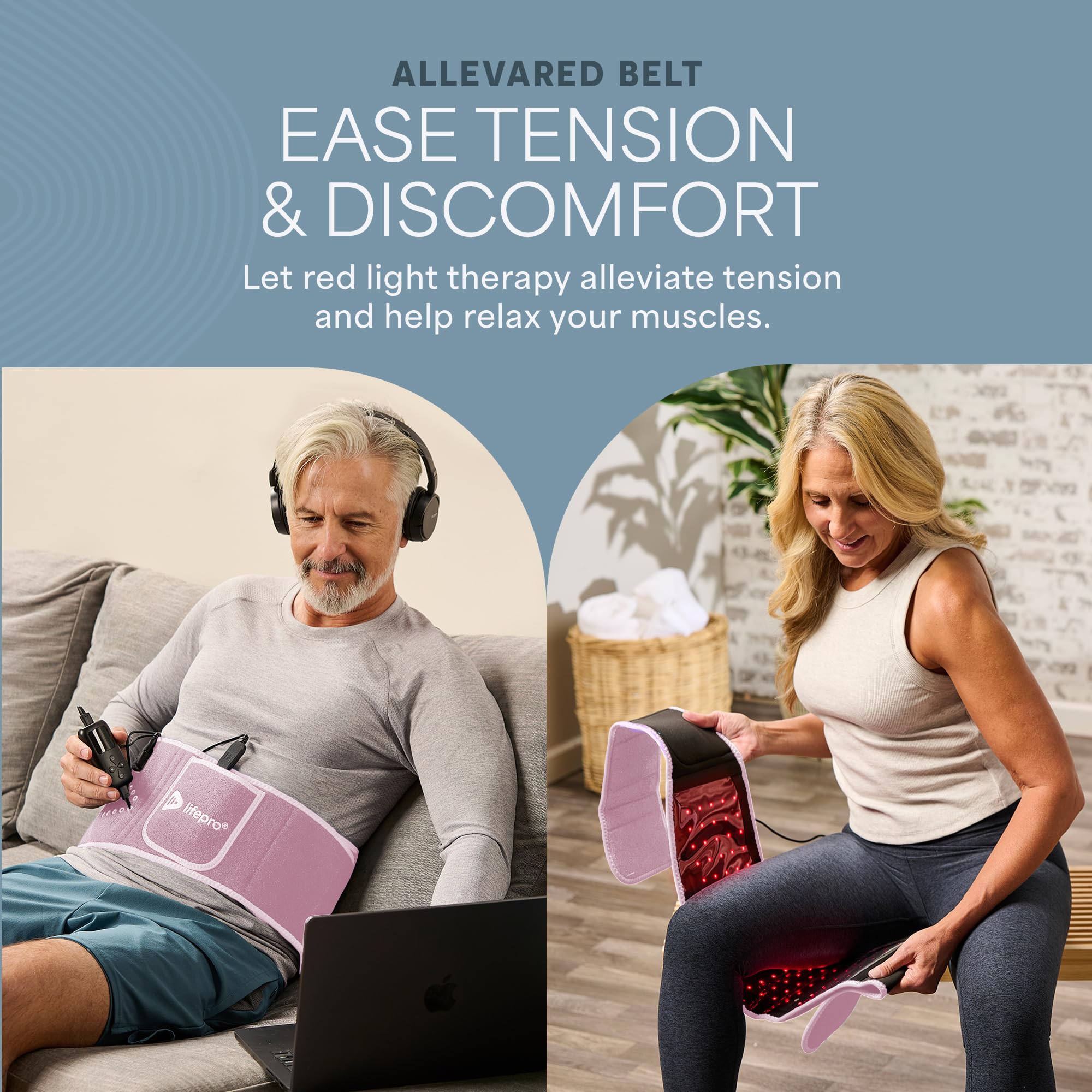 Lifepro Red Light Therapy Belt for Pain Relief
