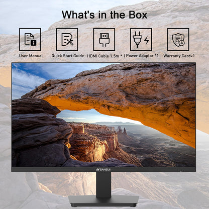 Sansui 27 Inch WQHD Gaming Monitor 180Hz 1ms DP HDMI HDR