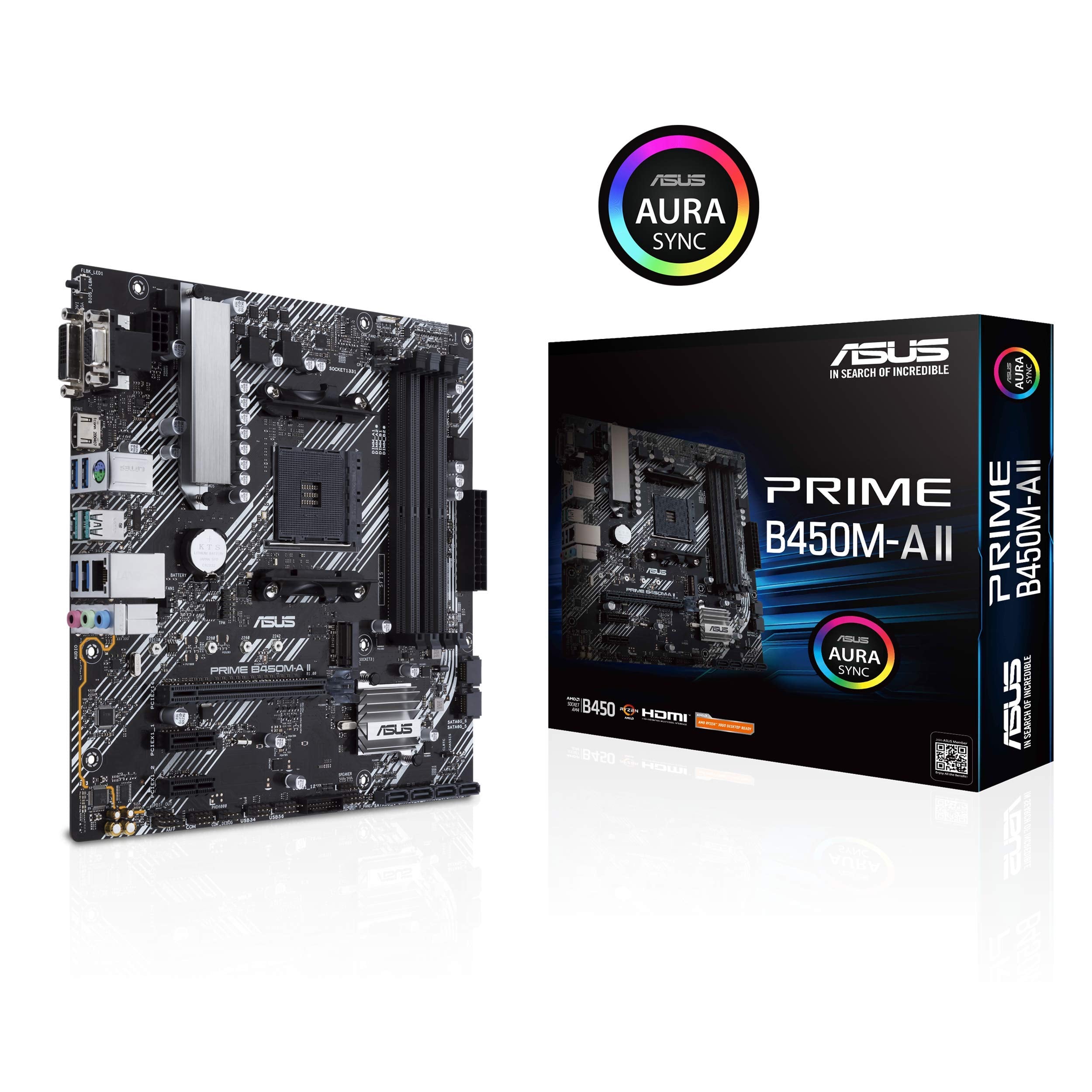 ASUS Prime B550M-A WiFi II Motherboard with PCIe 4.0