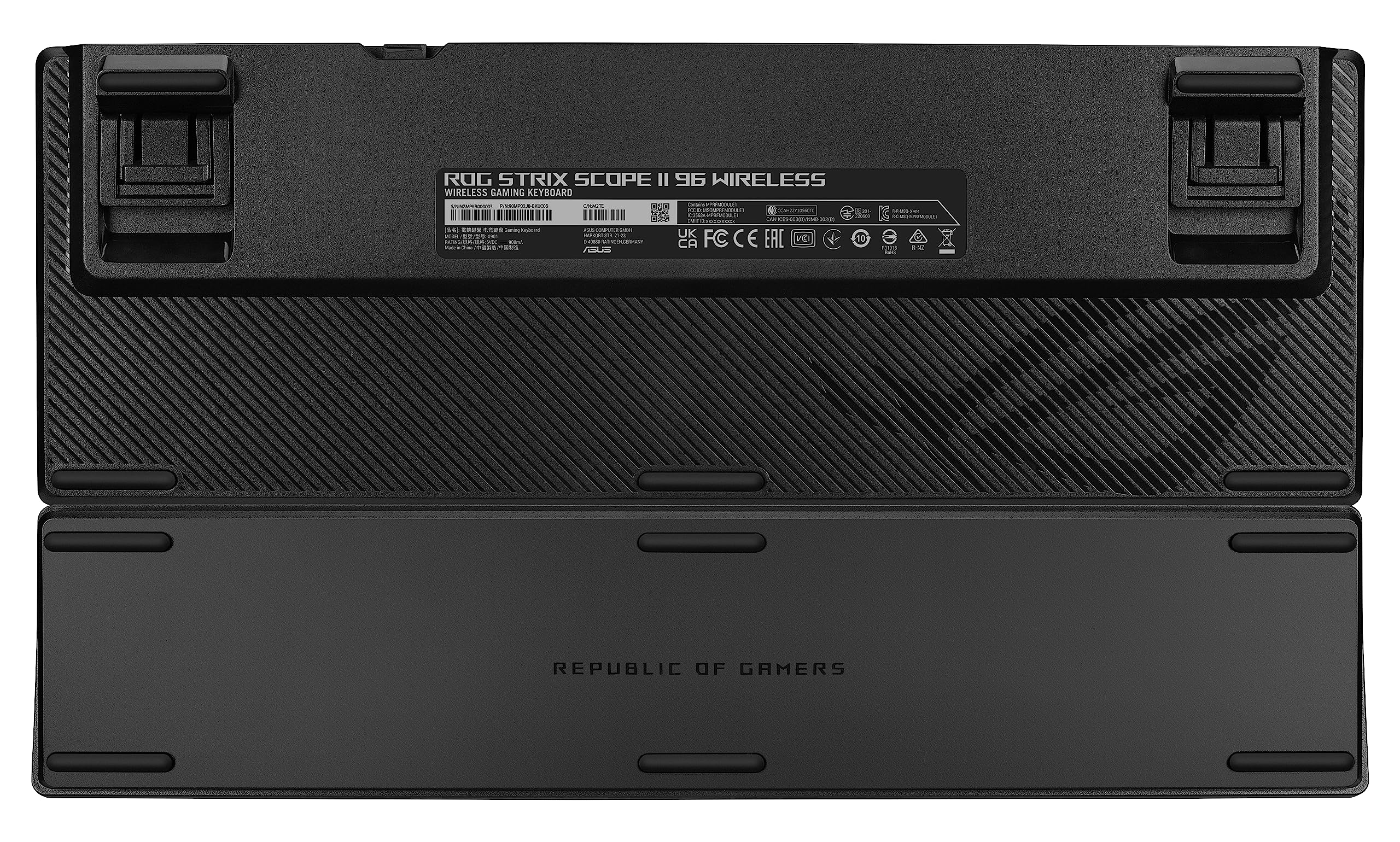 ASUS ROG Strix Scope II Wireless Gaming Keyboard with Fast Response