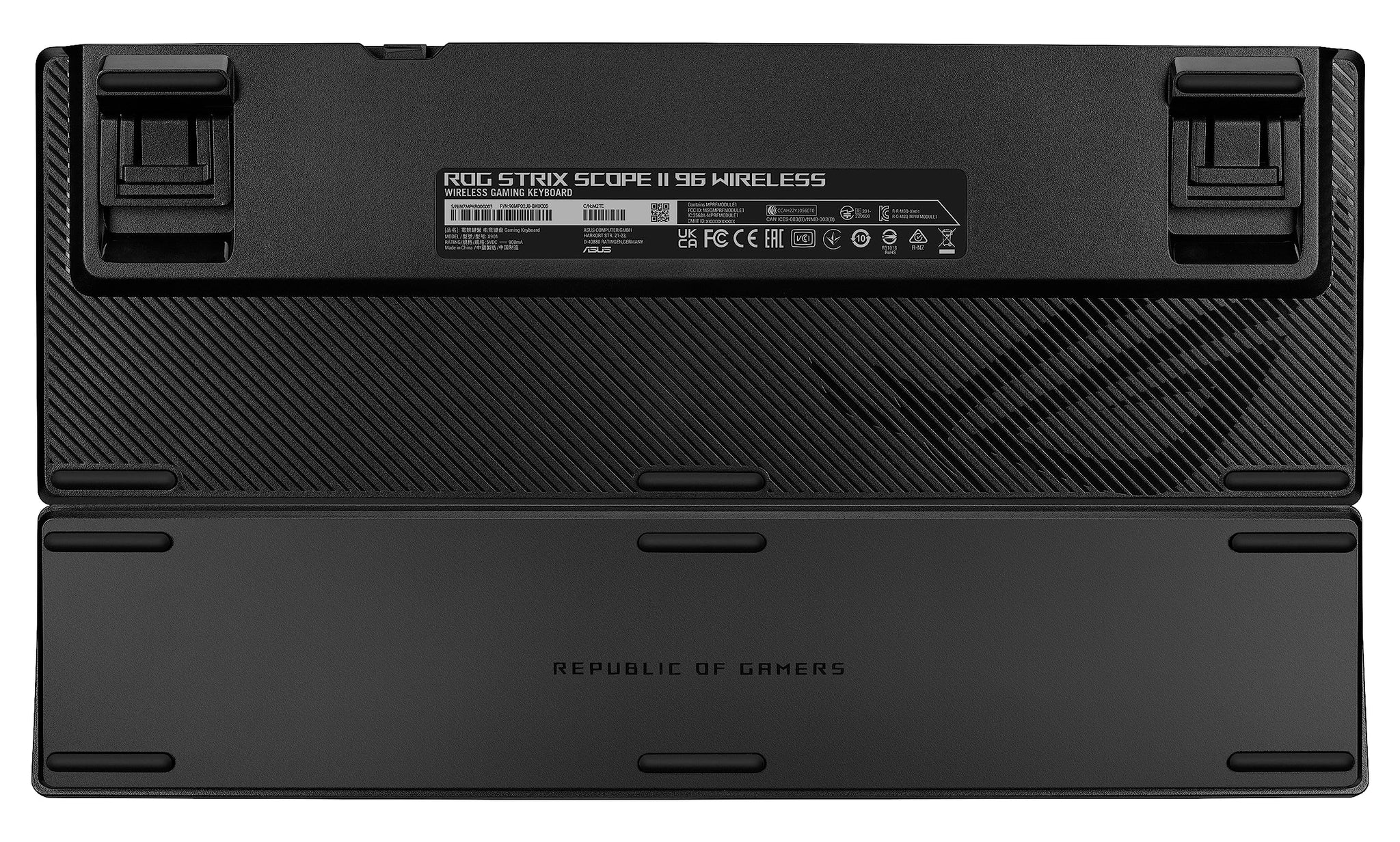ASUS ROG Strix Scope II Wireless Gaming Keyboard with Fast Response